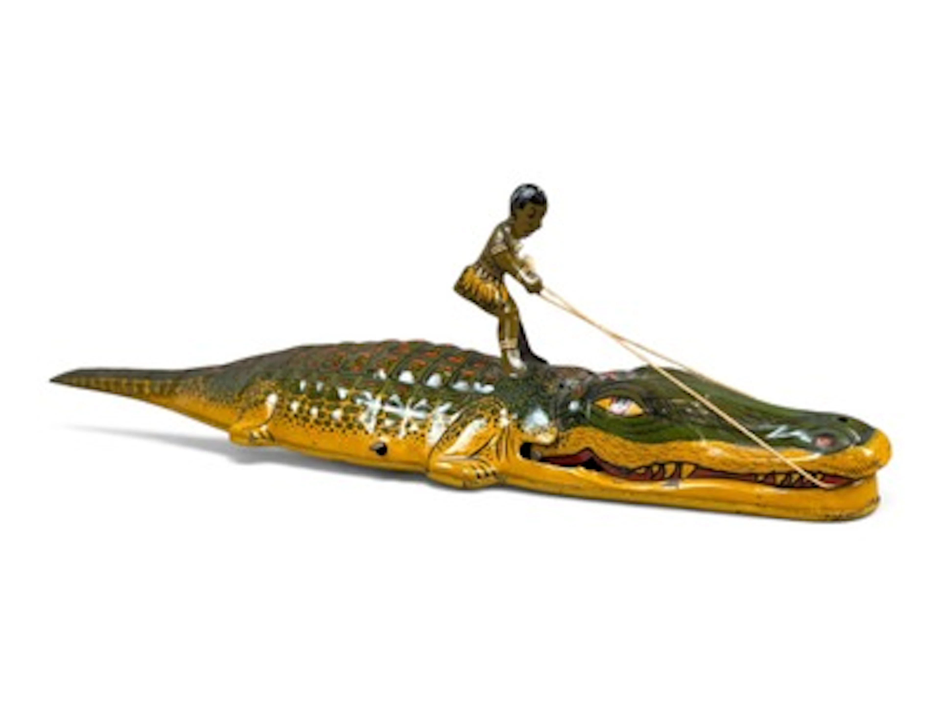 Chein Native Riding Alligator