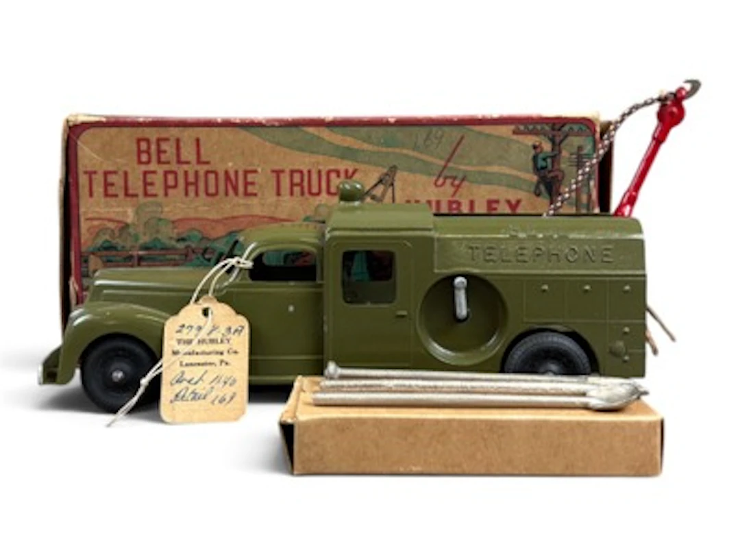 Hubley Bell Telephone Truck