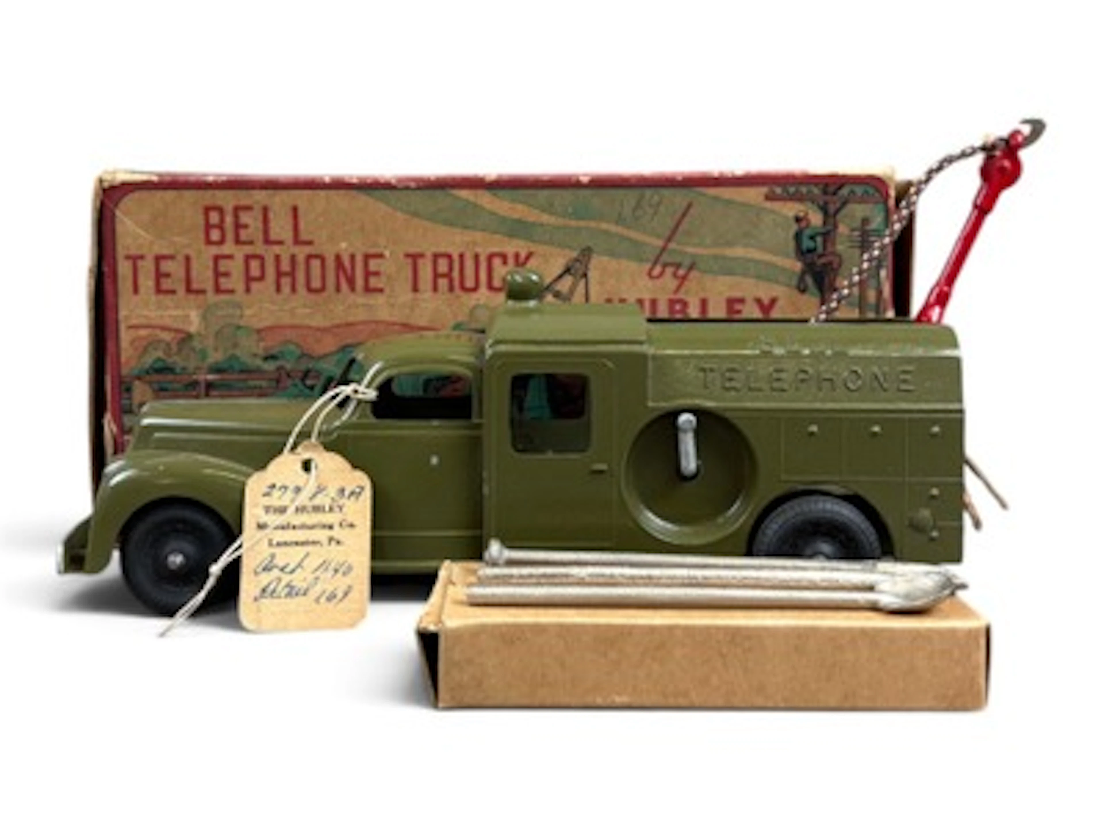 Hubley Bell Telephone Truck