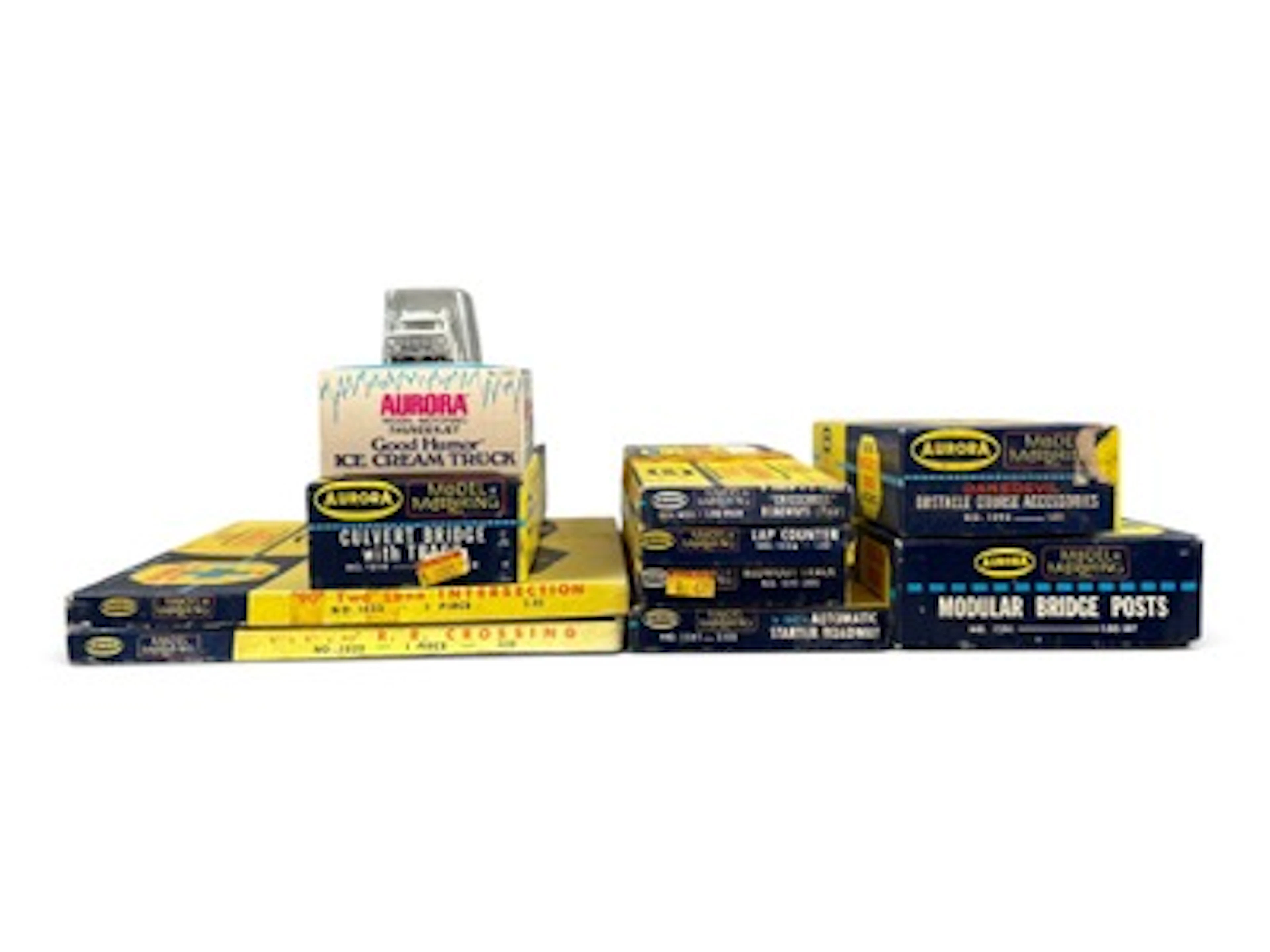 Vintage Aurora Boxed T-Jet Slot Car Lot