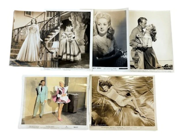 (6) Vintage Hollywood Publicity Photos