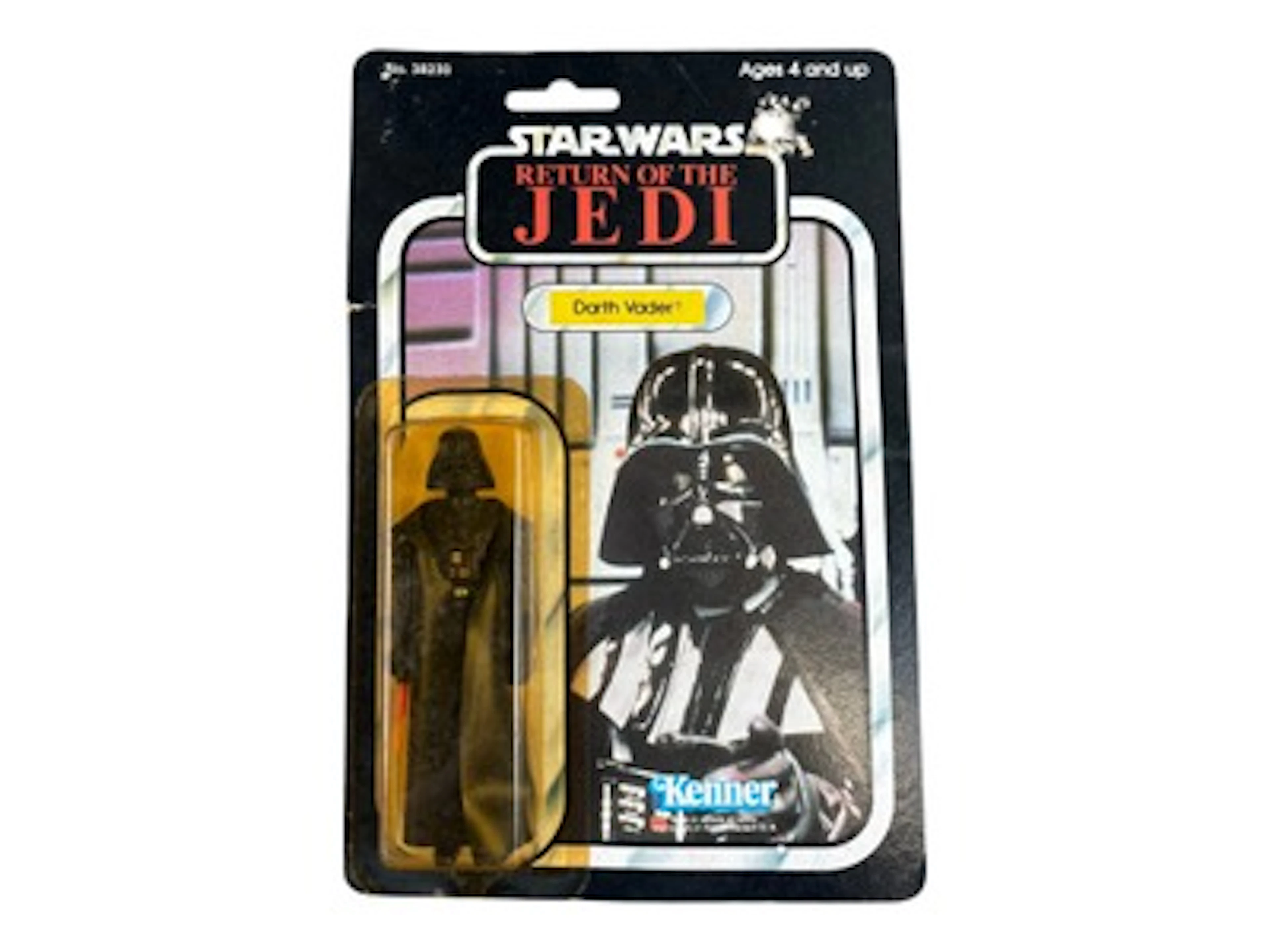 MOC 1983 Star Wars ROTJ Darth Vader, 77 Back-A