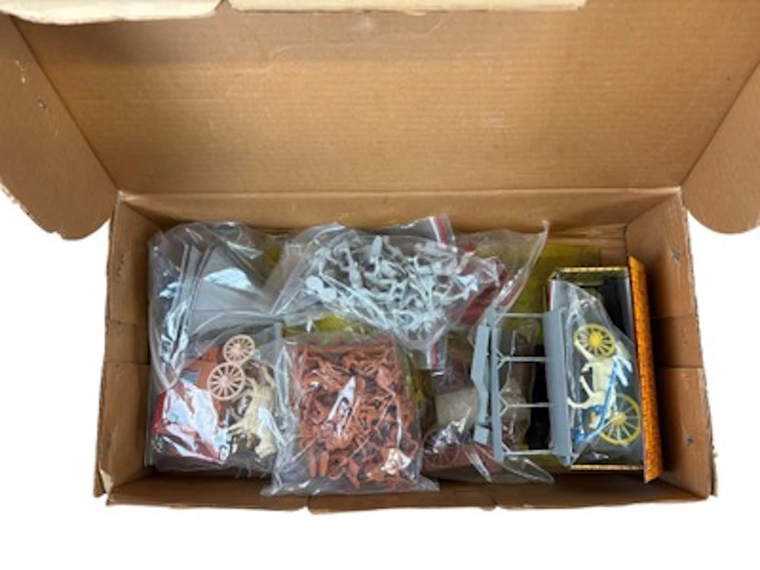 Unusual Marx Indian Warfare Play Set 4778