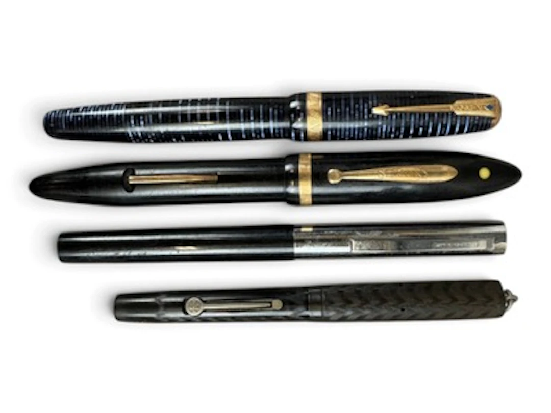 Parker, Waterman, and Sheaffer Fountain Pens