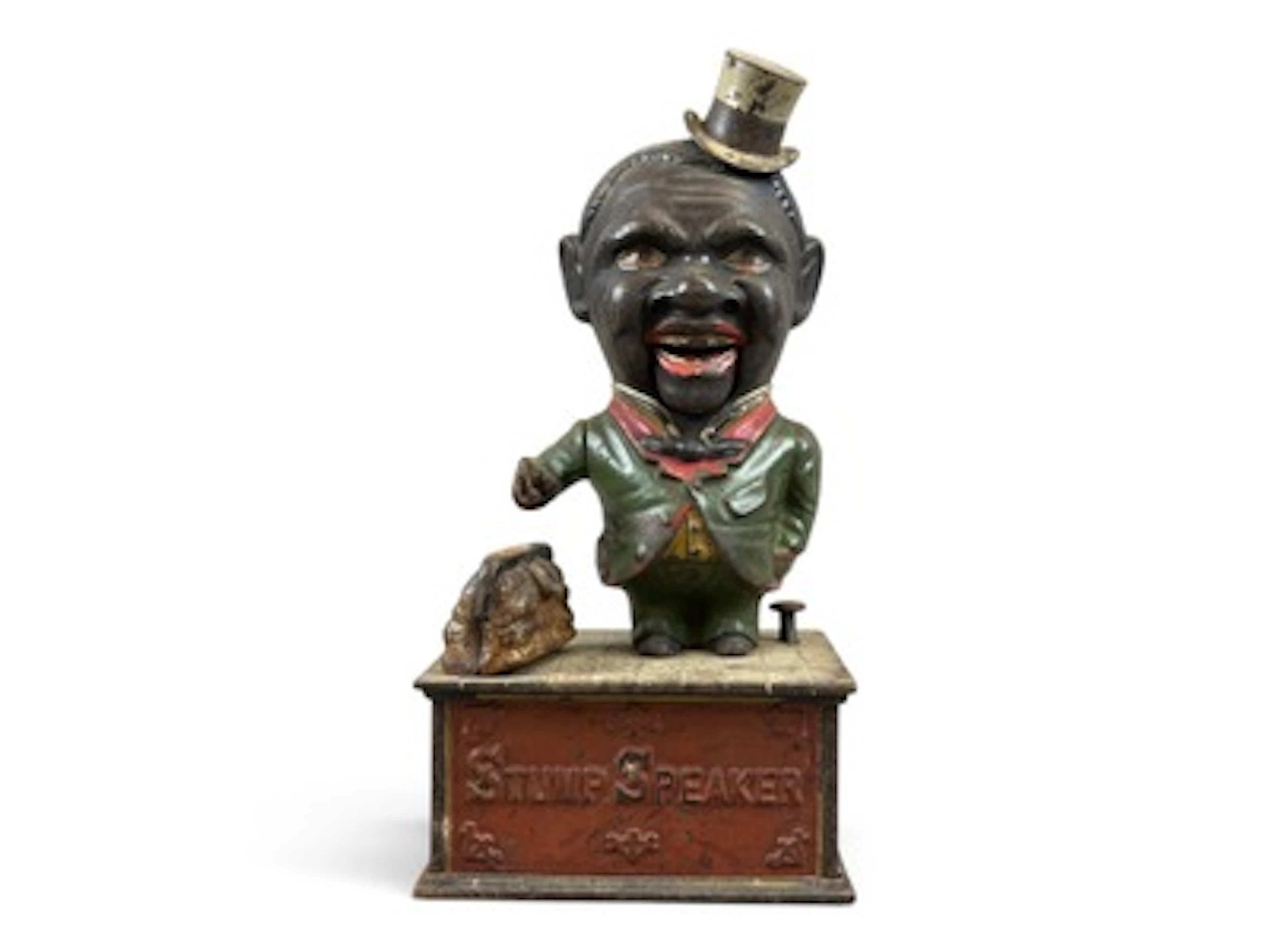 Stump Speaker Mechanical Bank