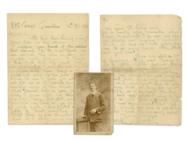 Titanic Passenger Stuart Butterworth ALS