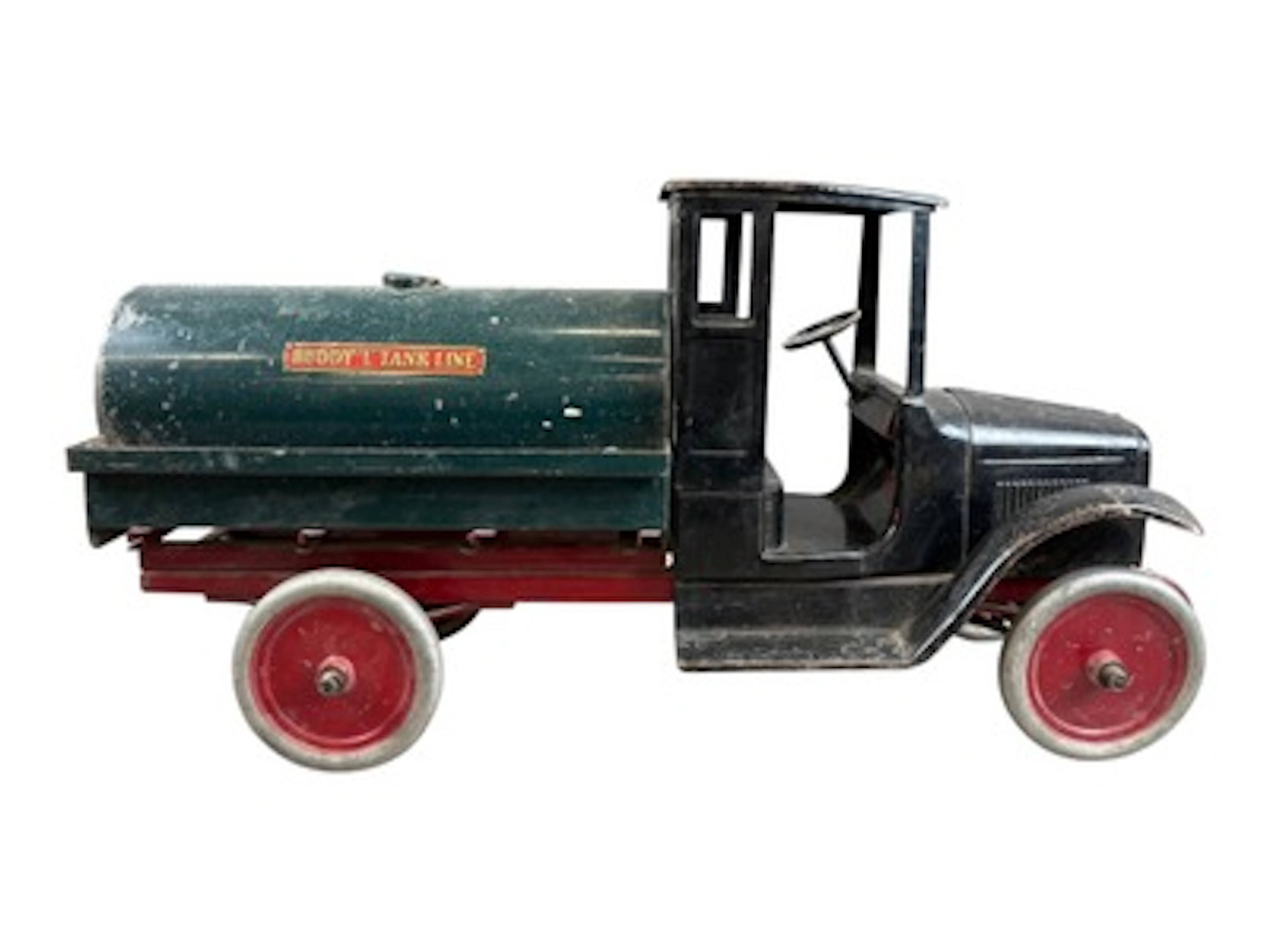 Buddy L Pressed Steel Tank Line Truck