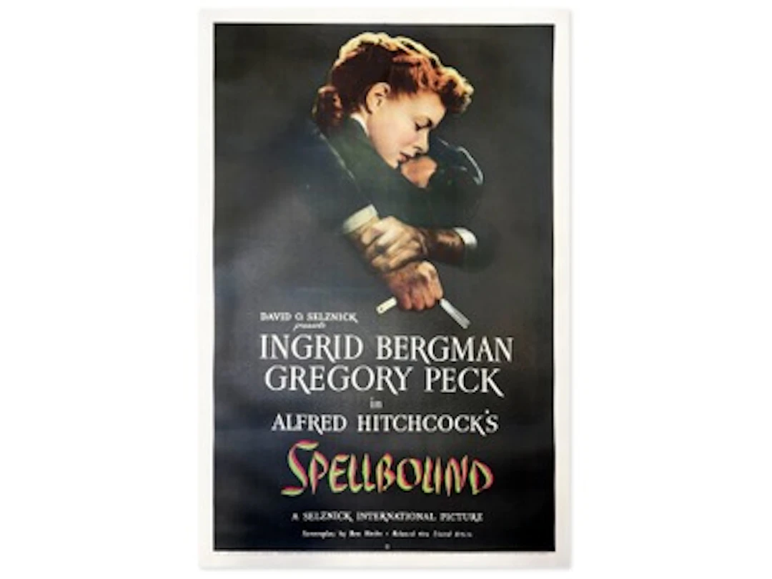 1945 Spellbound One Sheet Movie Poster