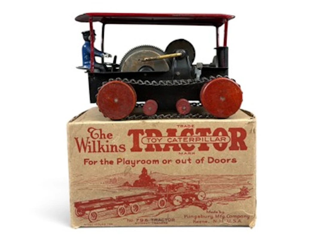 Boxed Wilkins 796 Caterpillar Tractor by Kingsbury