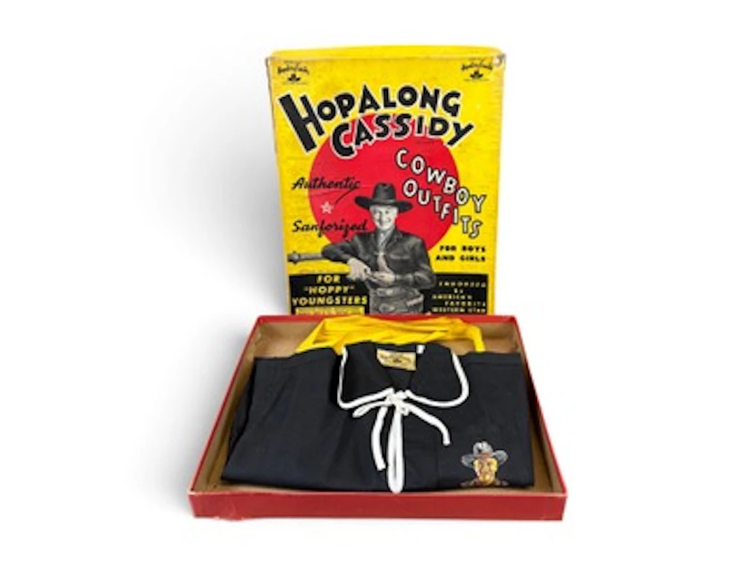 1950's Hopalong Cassidy Cowboy Outfit in Orig Box