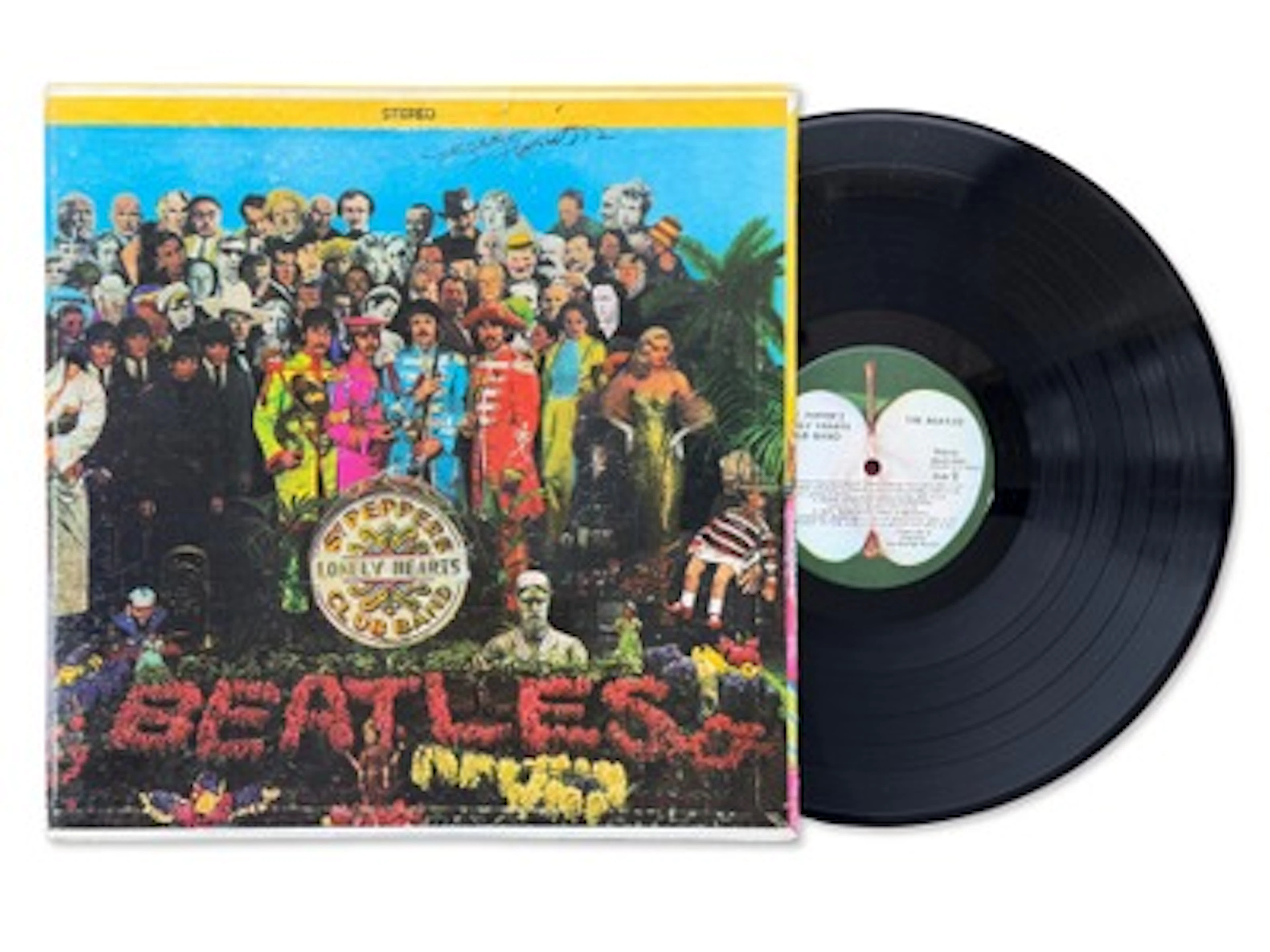 George Harrison Signed Sgt. Pepper Album - Grad