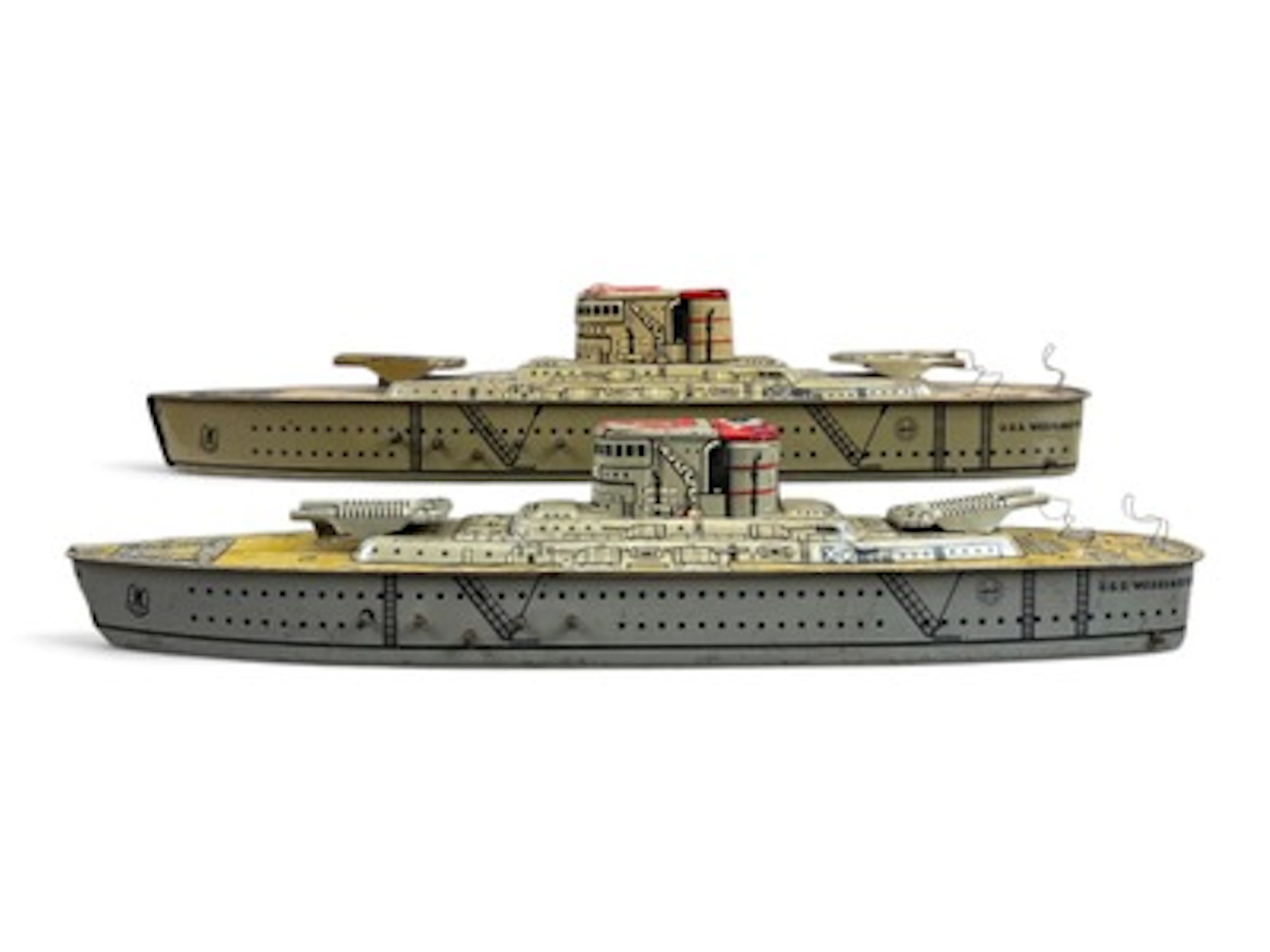 (2) Marx USS Washington Battleships