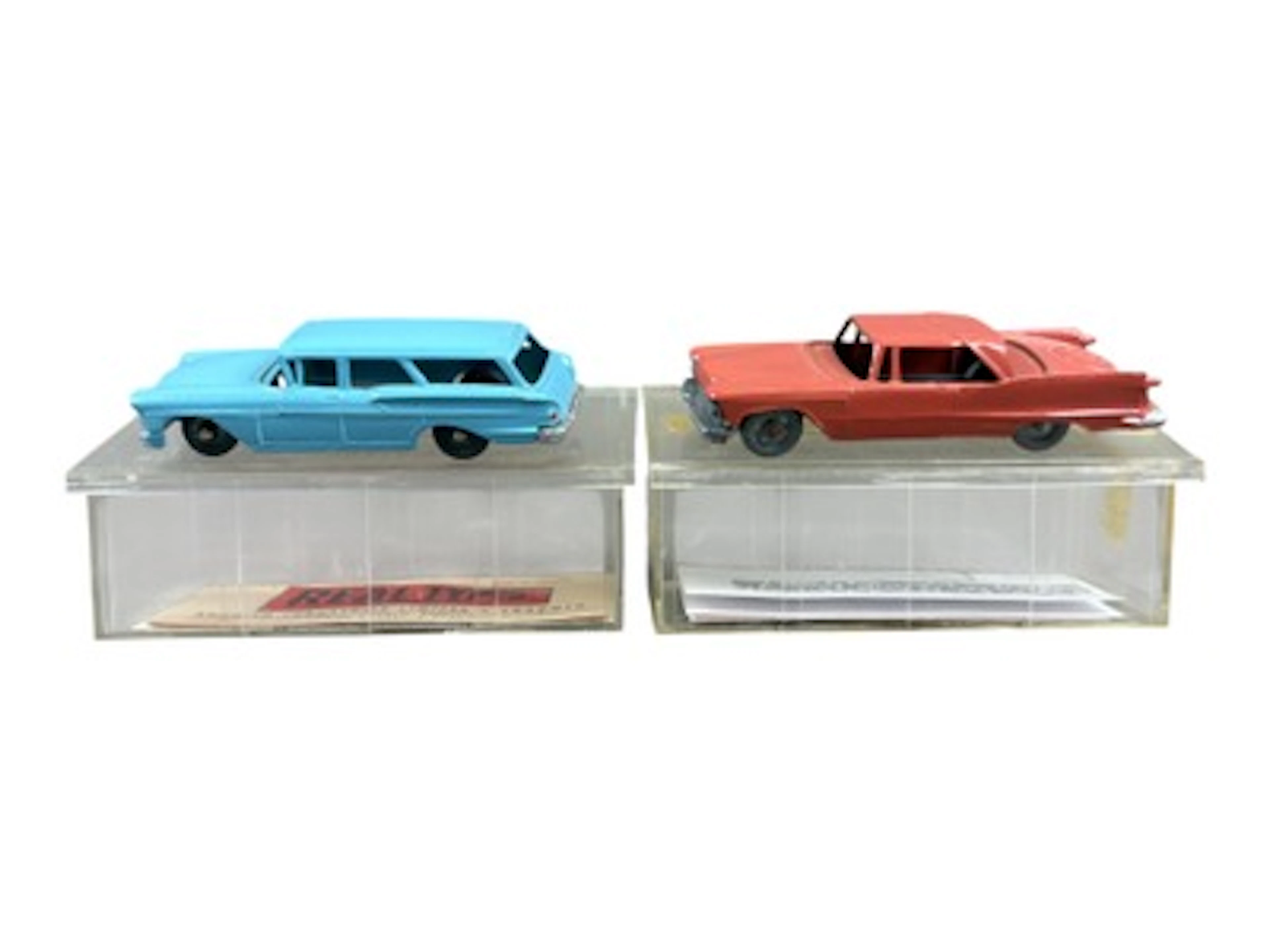 2 Scarce Boxed Hubley Real Toy Canadian Vehicles