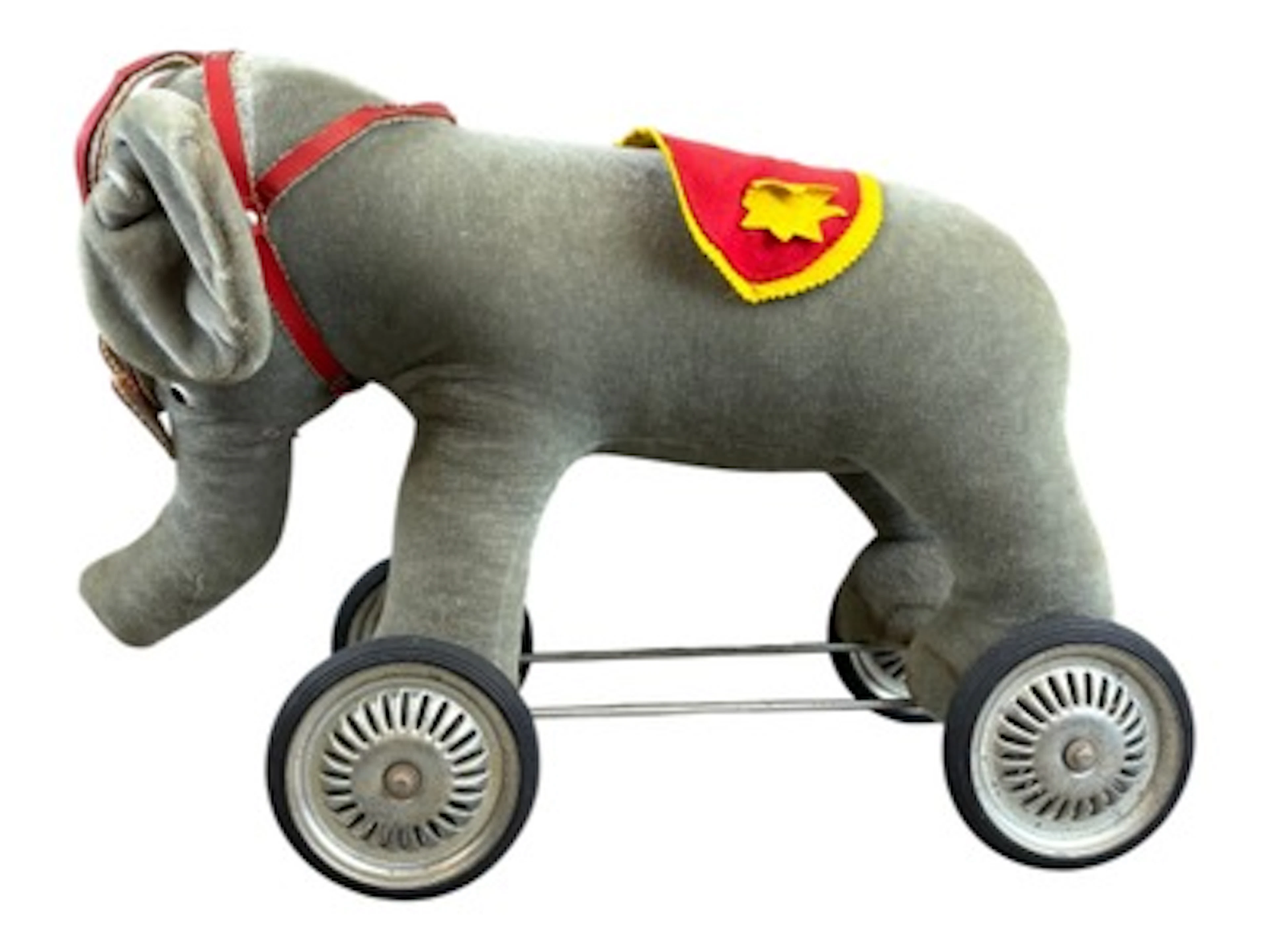 Steiff Studio Circus Elephant on Wheels
