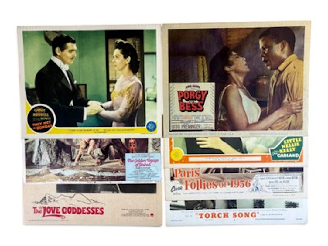(7) Vintage Musical/Romance Lobby Cards