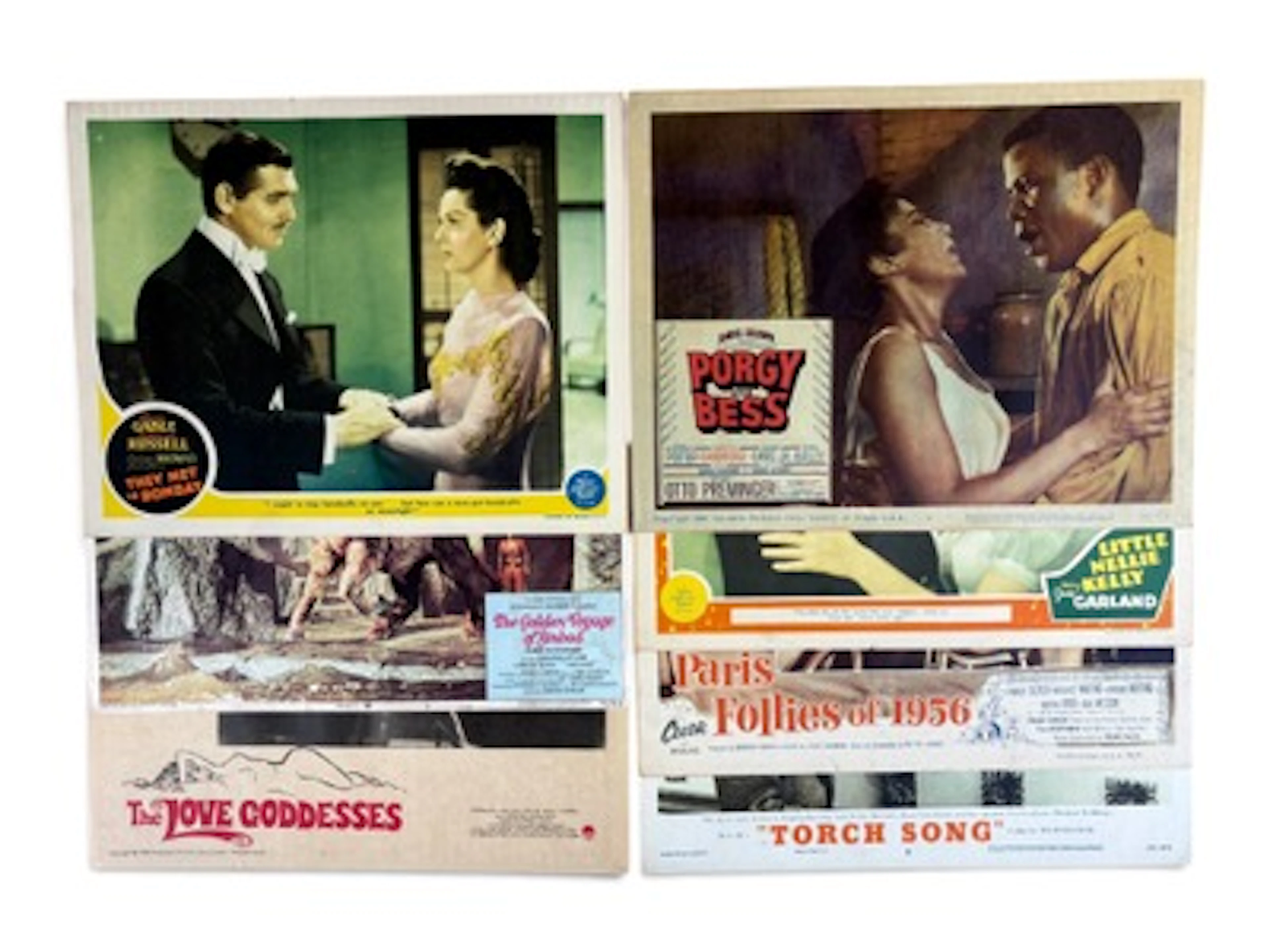 (7) Vintage Musical/Romance Lobby Cards
