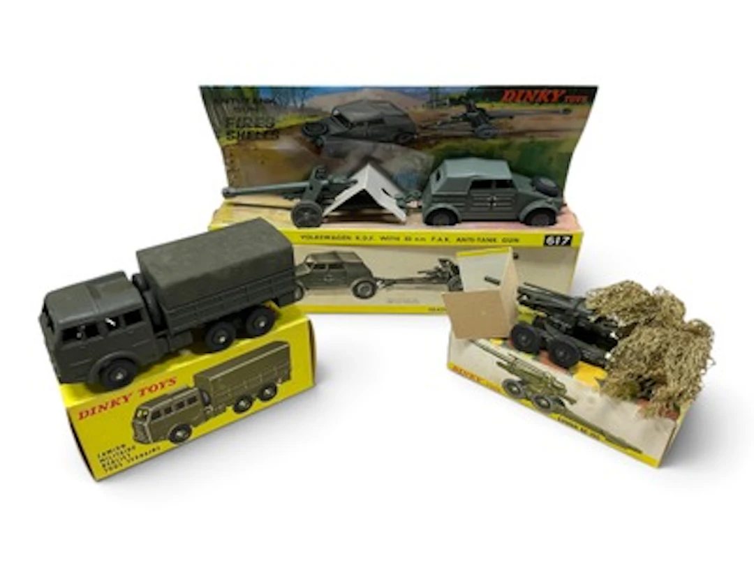 3 LN Boxed Dinky Military Vehicles