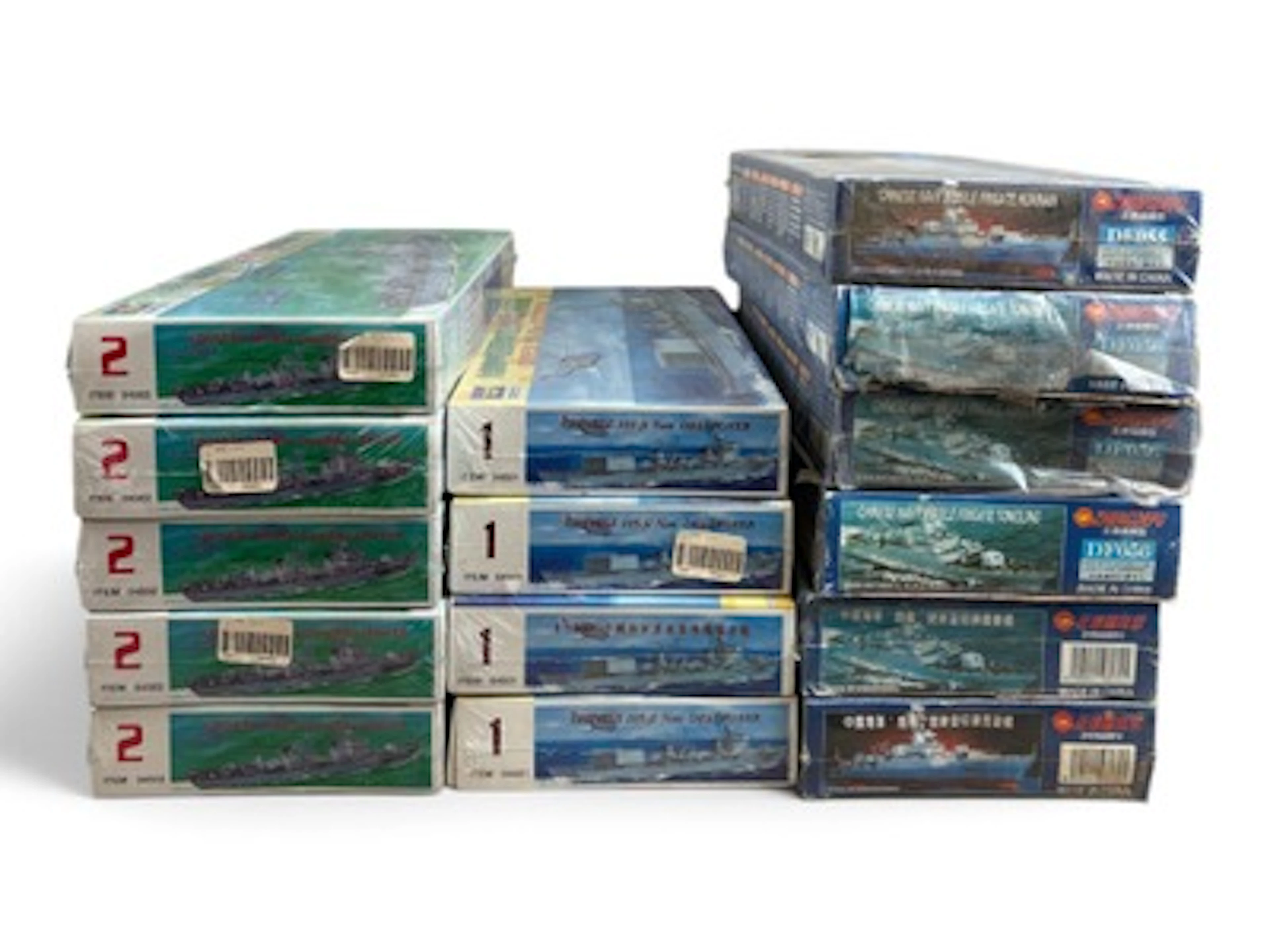 15 Military Ship Model Kits