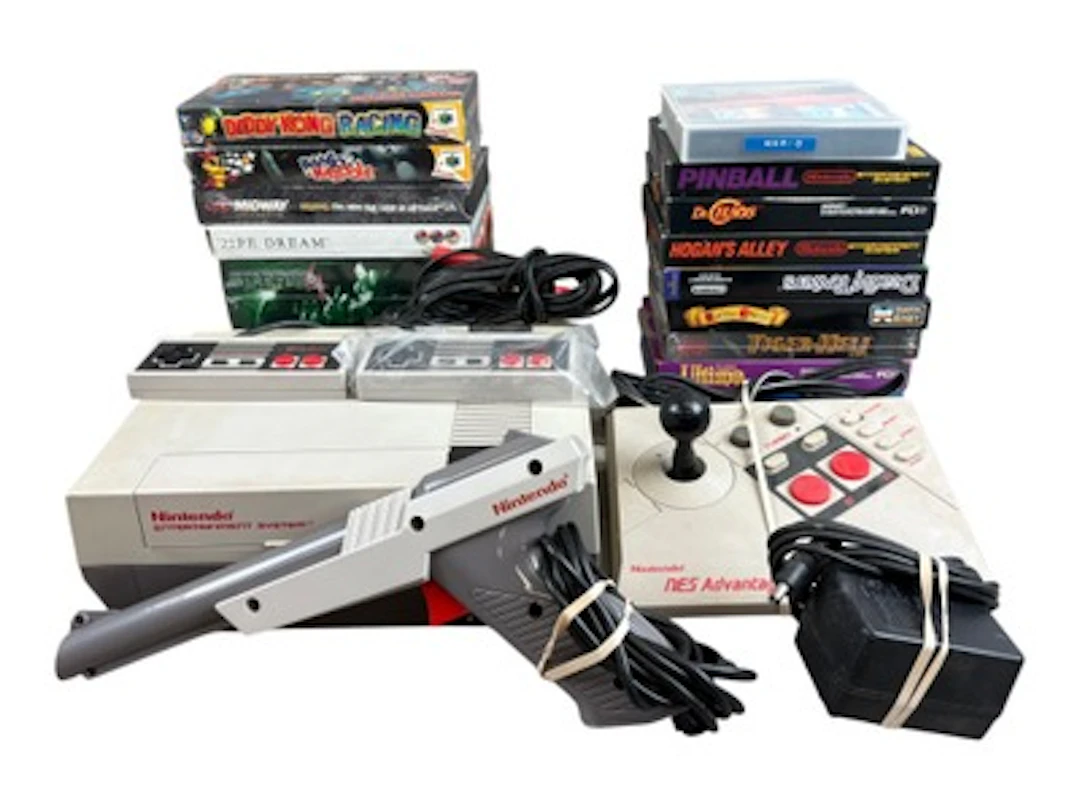 Estate Video Game Lot, NES & Nintendo 64