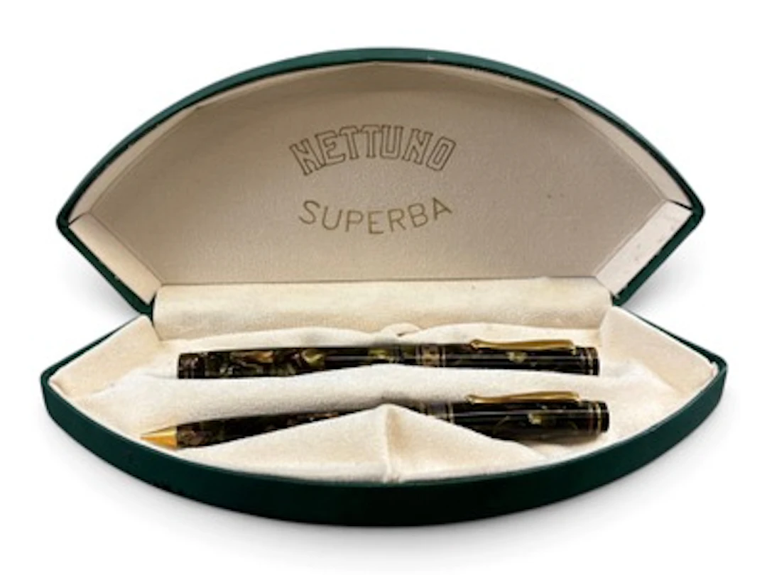 Nettuno Superba Fountain Pen & Pencil