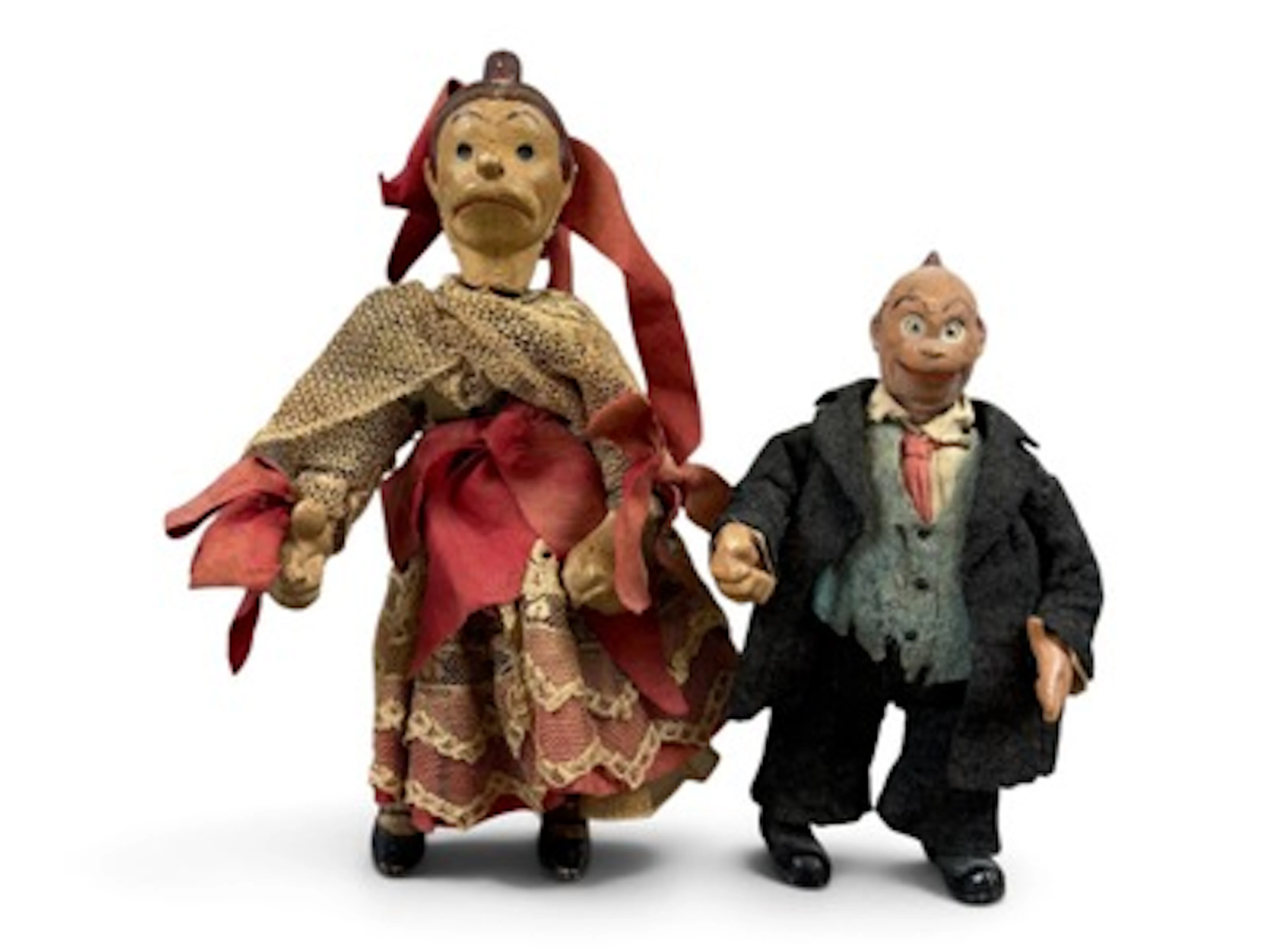 Rare Bucherer Saba Maggie & Jiggs Character Figure