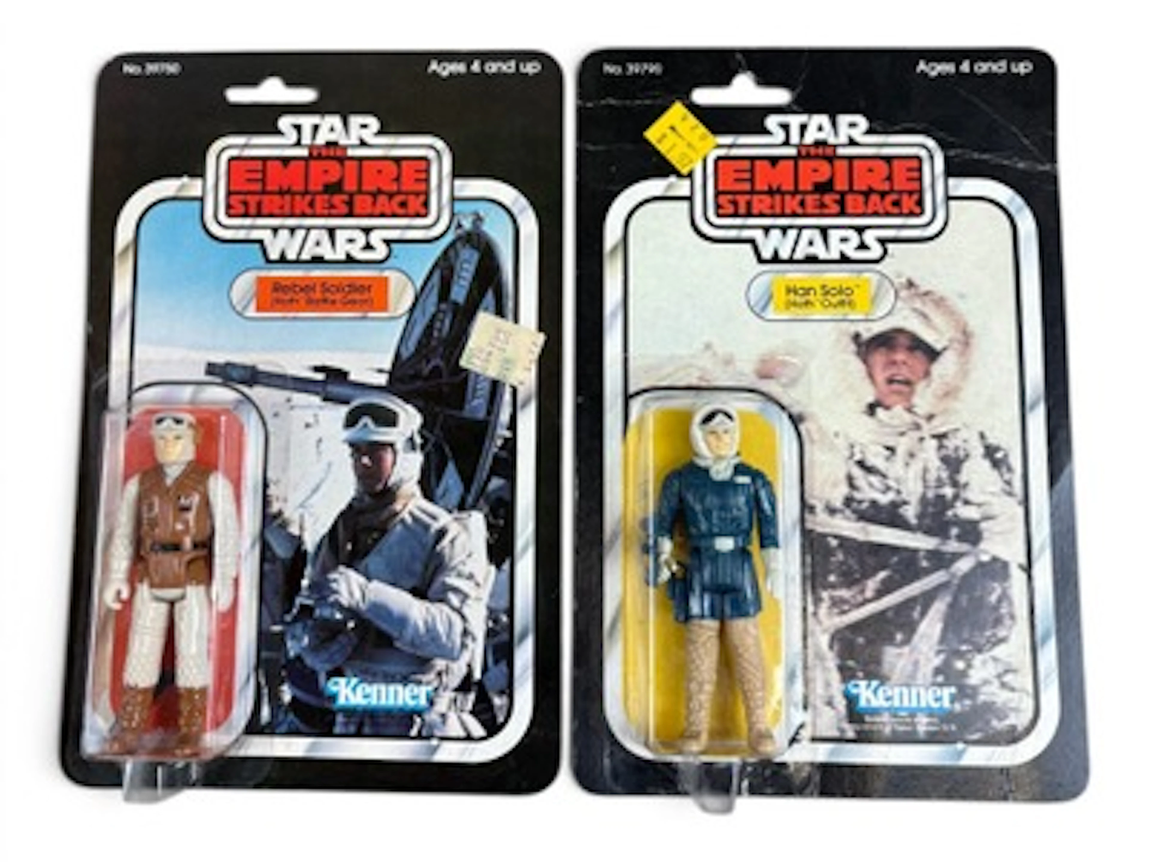 (2) MOC 1980 Star Wars ESB Action Figures 32 Back