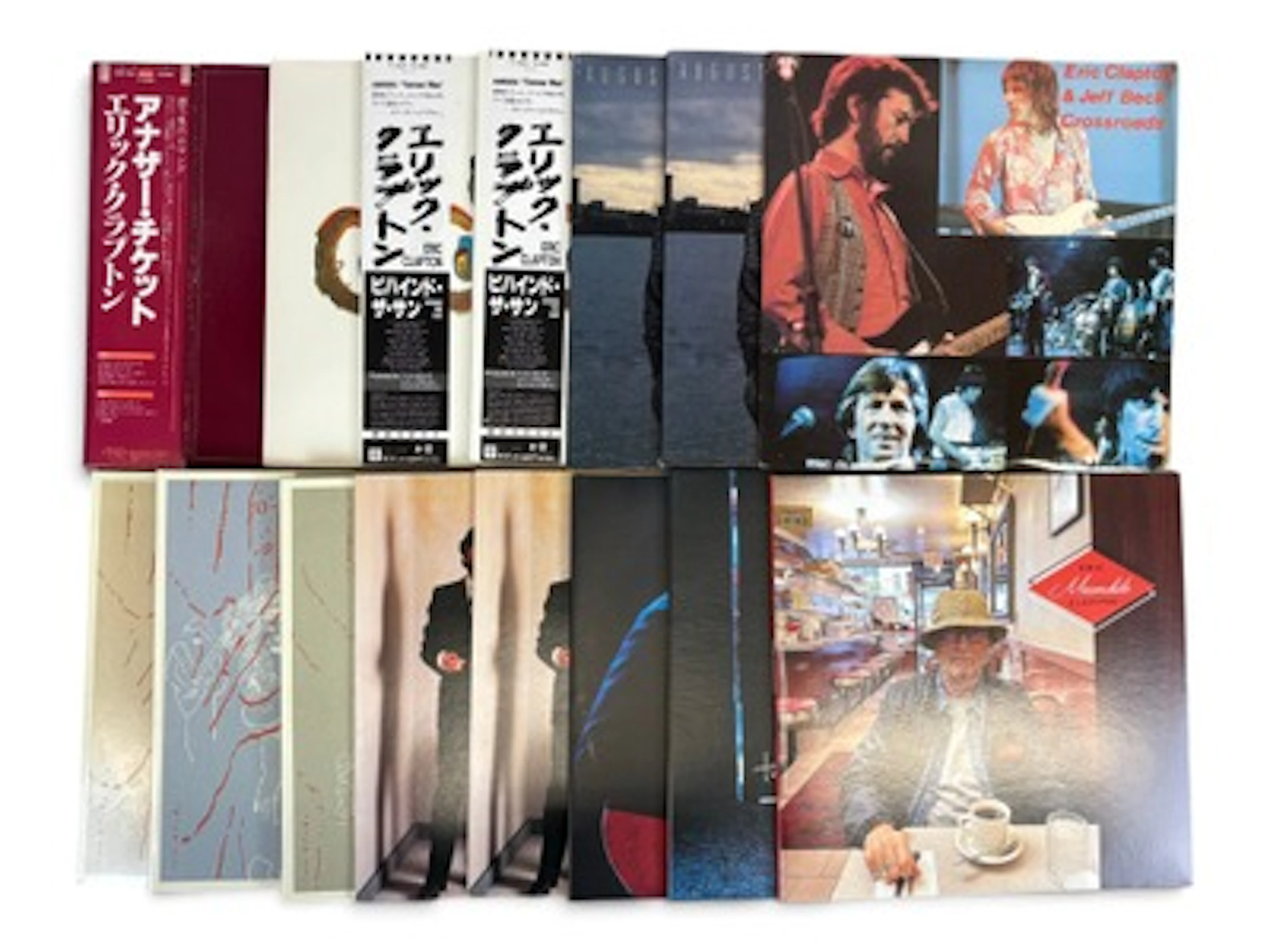(16) Eric Clapton LP Record Collection