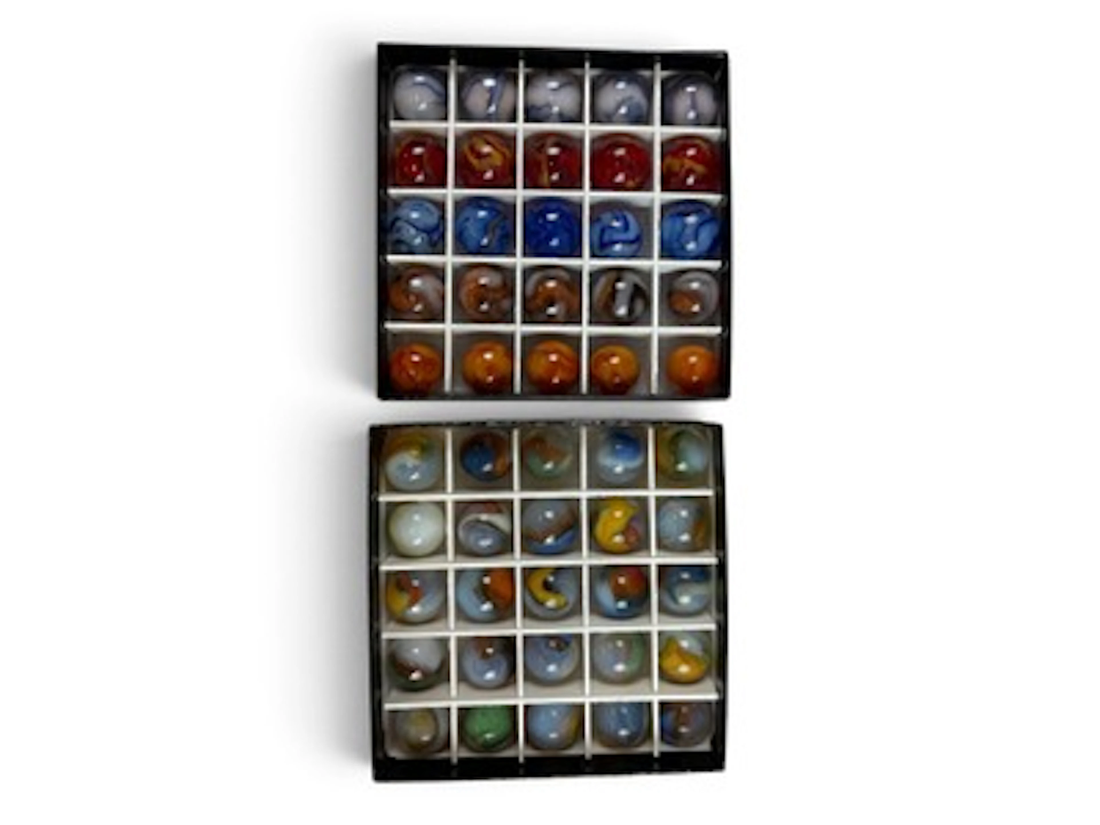 50 Assorted Vintage Marbles