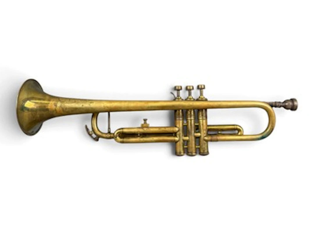 Vintage Revere English Trumpet w/ Case