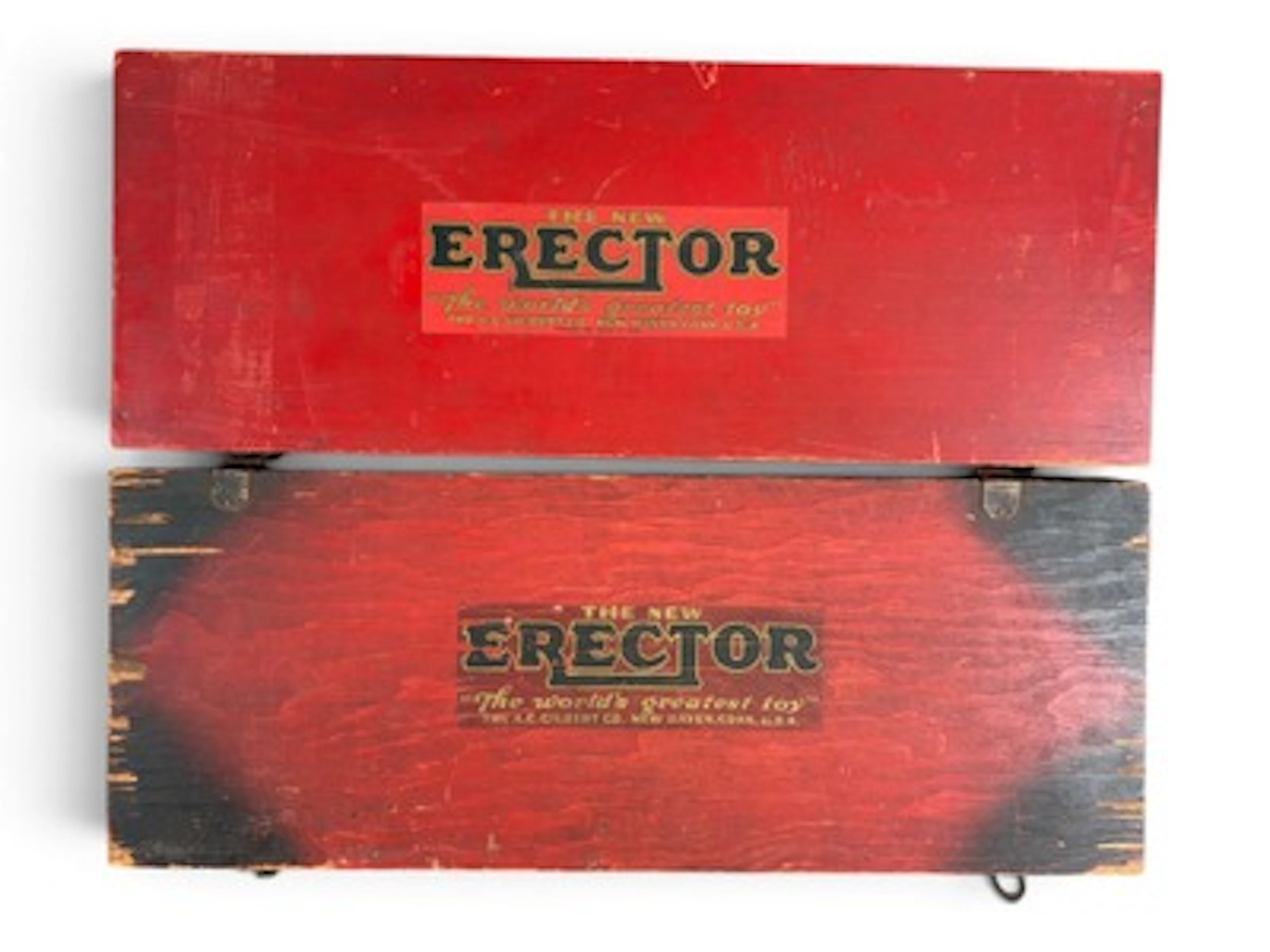 (2) A.C. Gilbert Erector No. B Accessory Sets