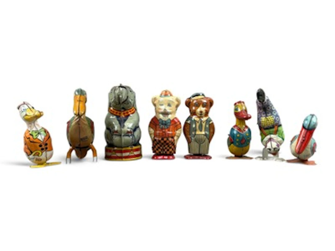 (8) Chein Tin Litho Toys