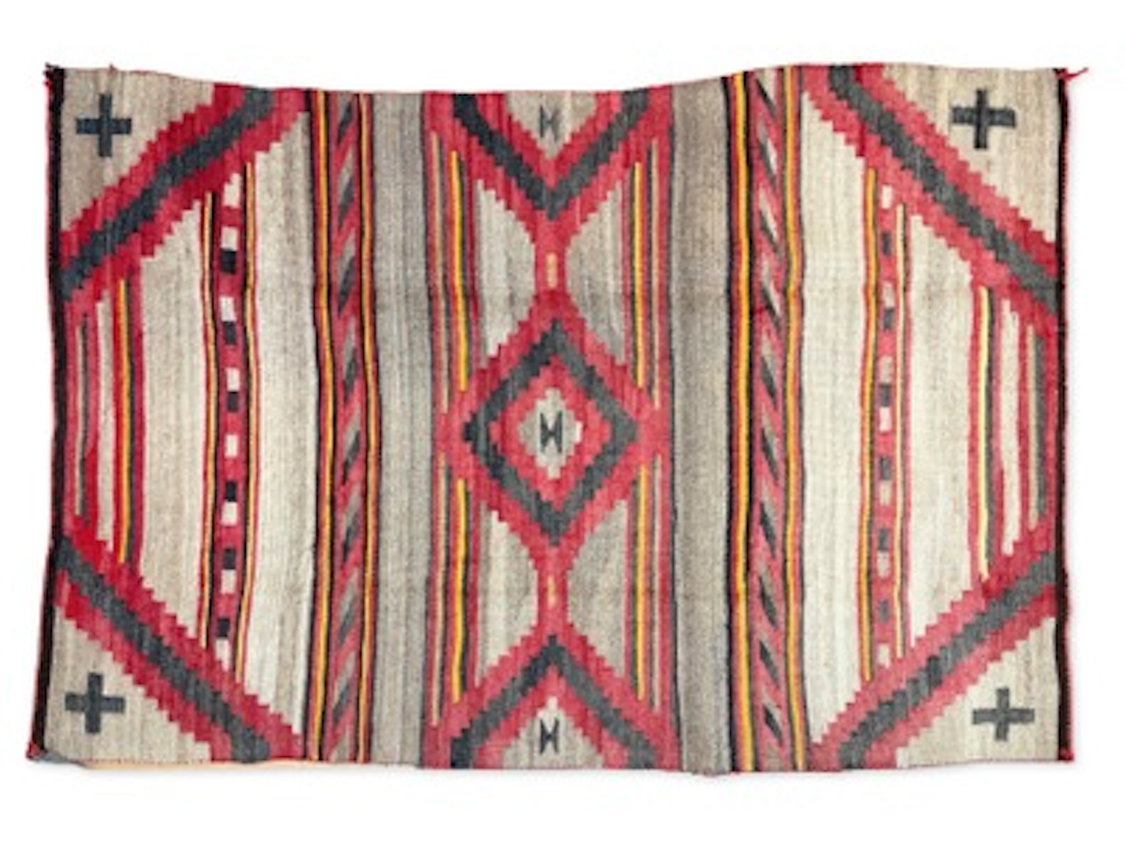 Native American Child's Wearing Blanket
