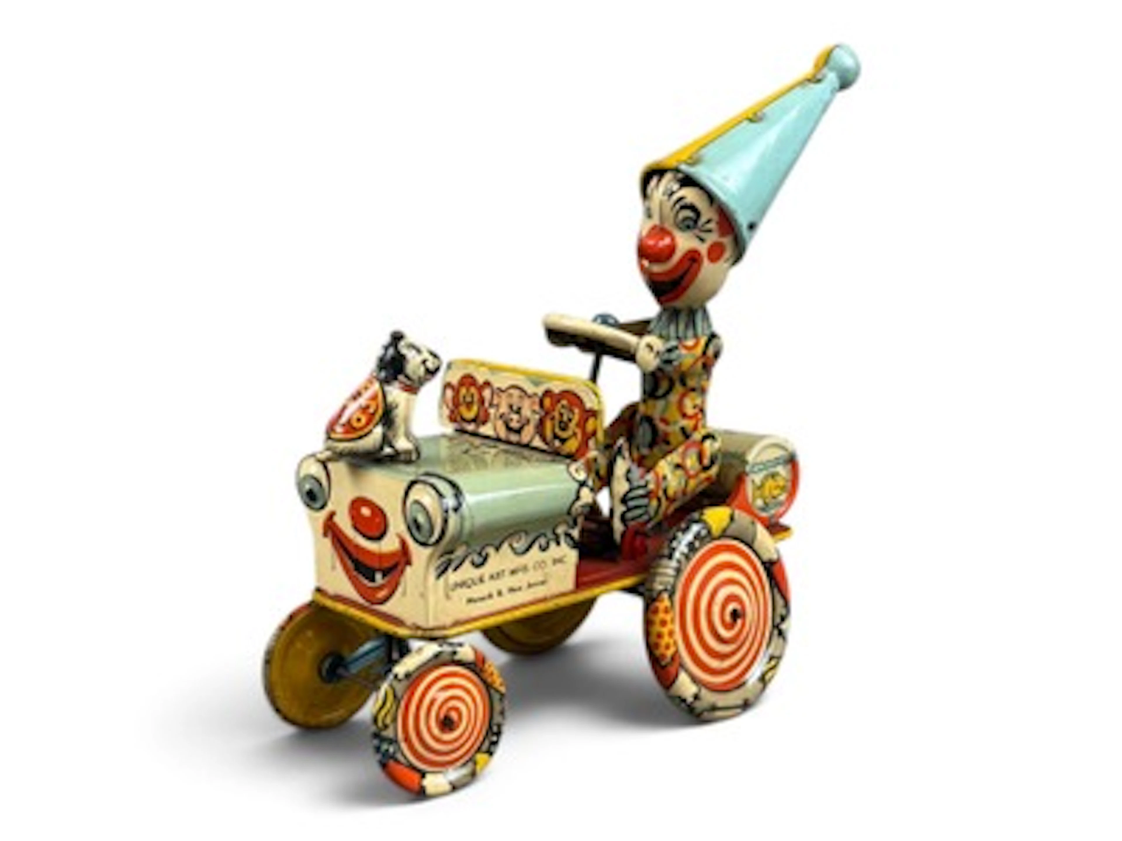 Unique Art Clown Crazy Car
