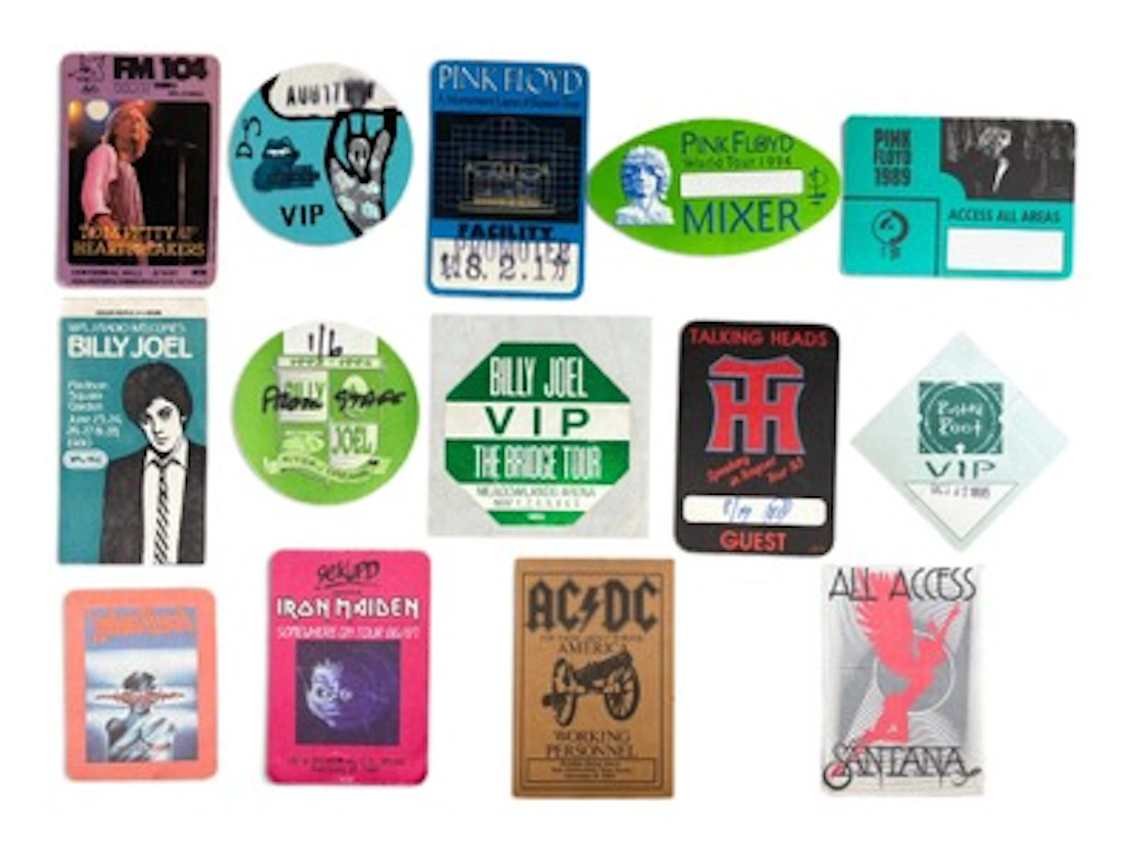 Rock Concert Backstage Pass Collection