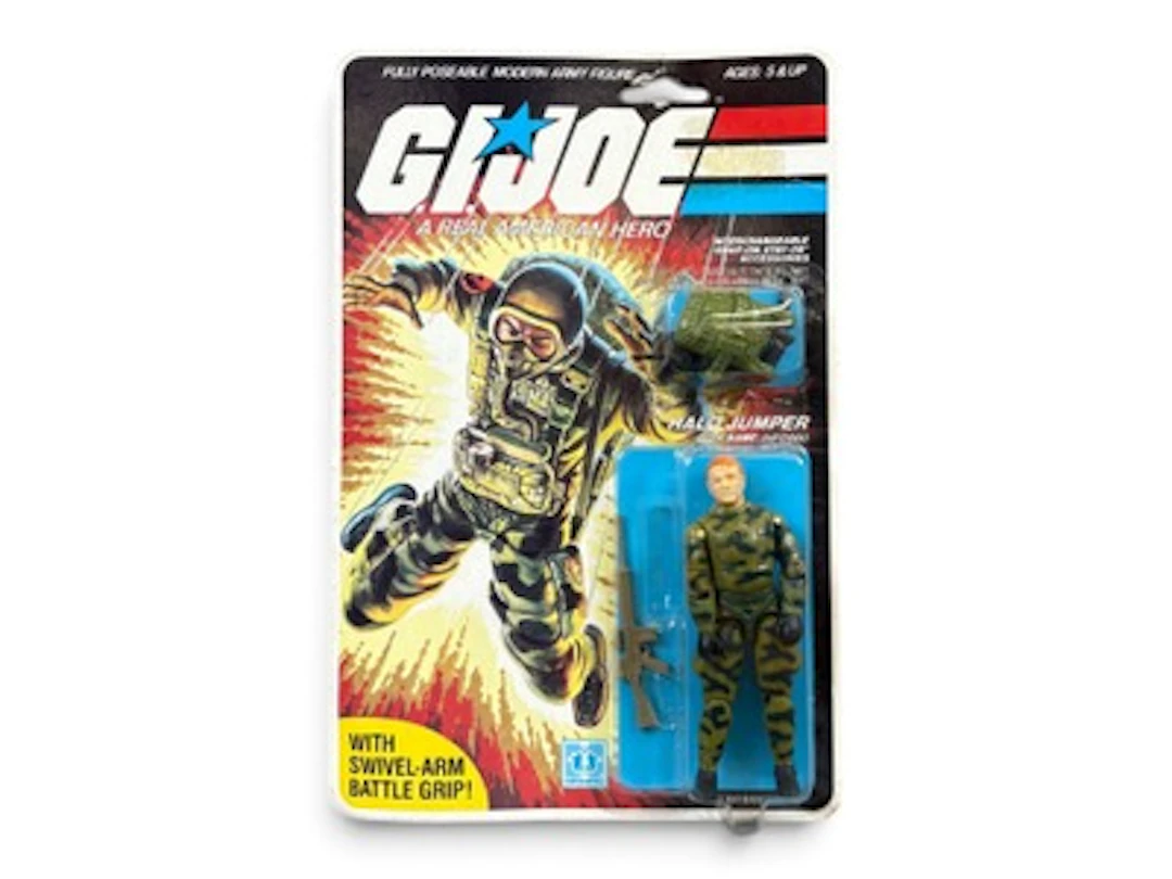 1984 MOC GI Joe Ripcord Jumper Figure, 32 Back