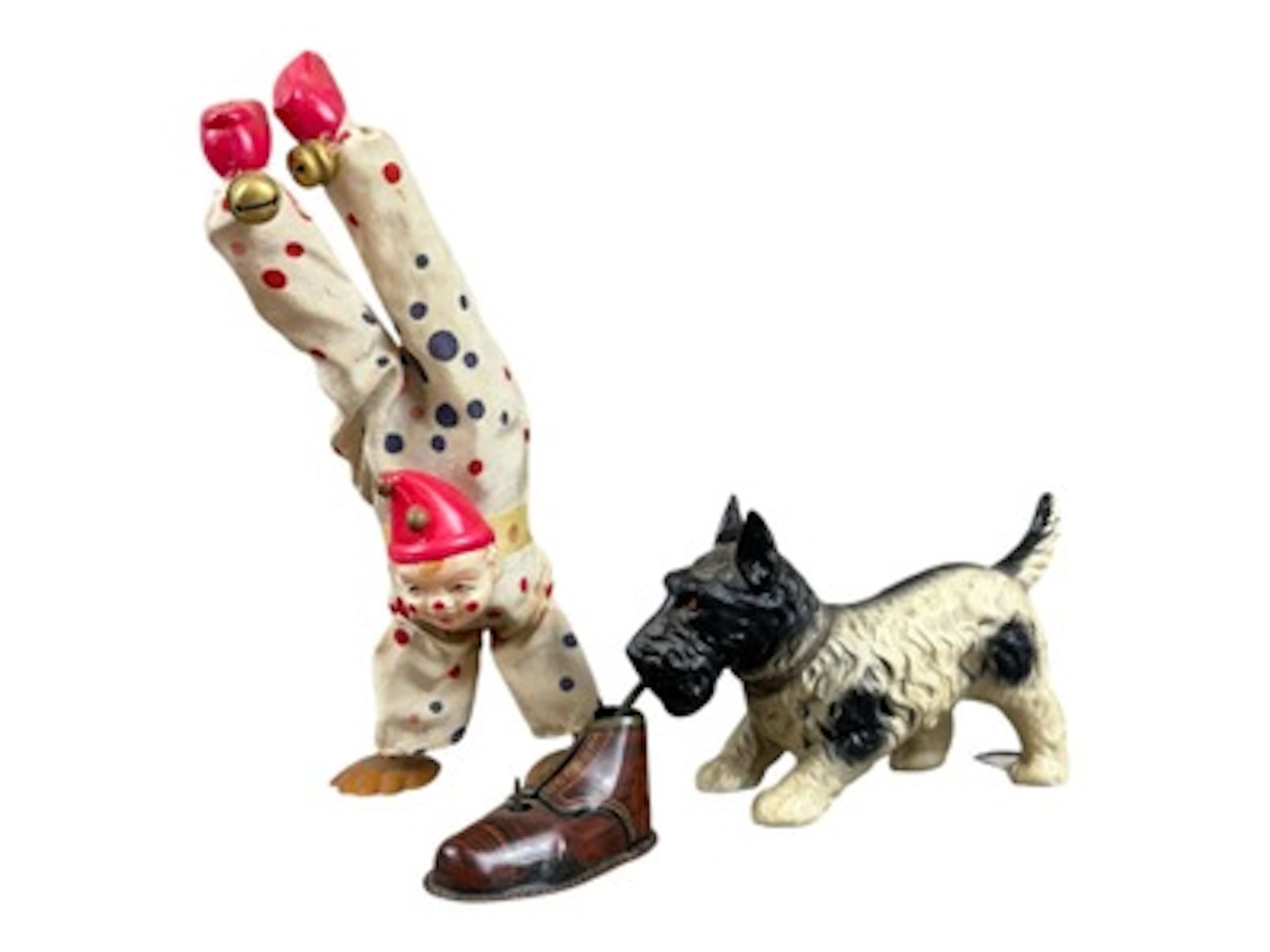 (2) Celluloid Wind-Up Toys