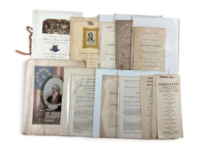 19th Century Presidential & Political Ephemera
