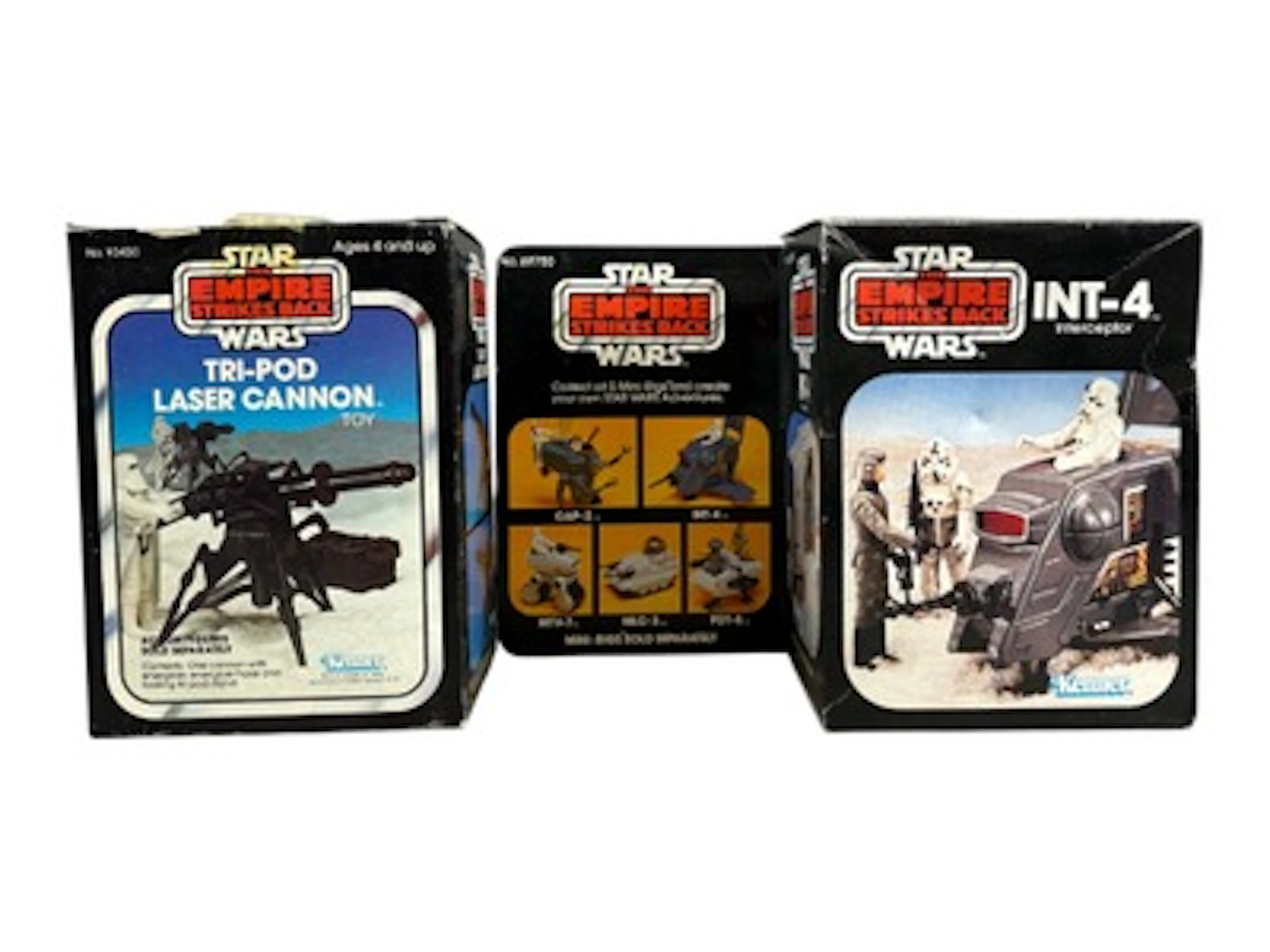 1981/82 Star Wars ESB INT-4 & Laser Cannon, Boxed