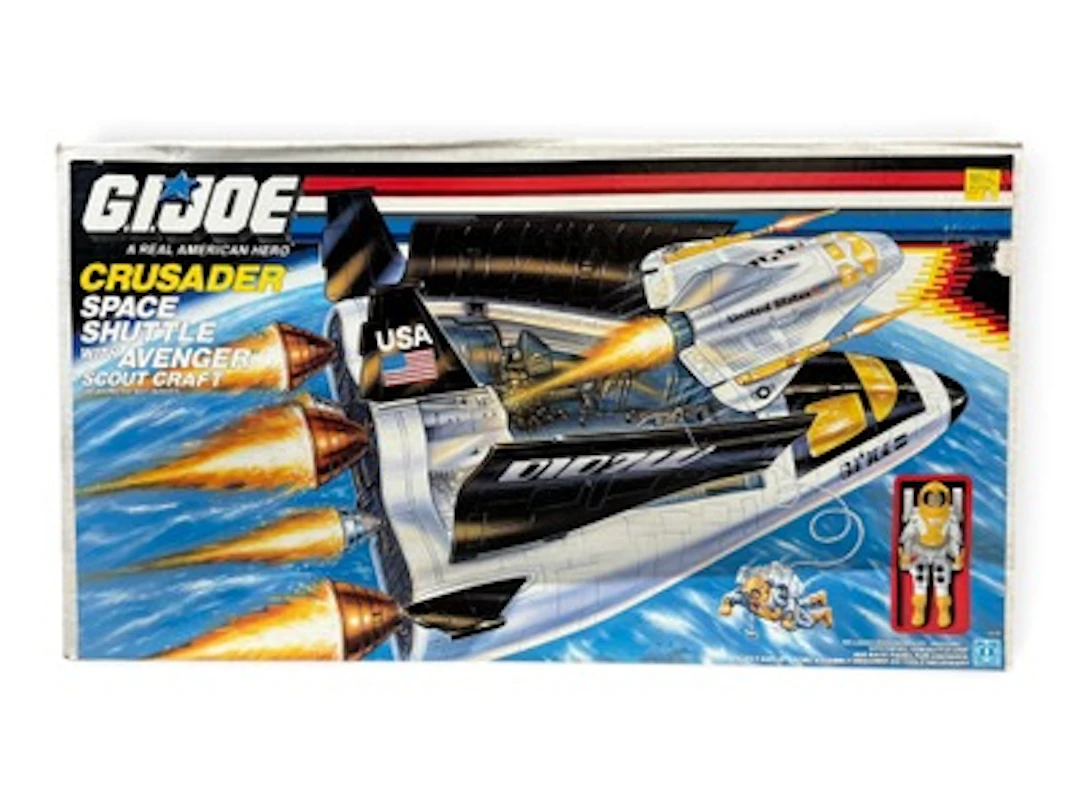 MISB, Hasbro 1989 GI Joe Crusader Space Shuttle