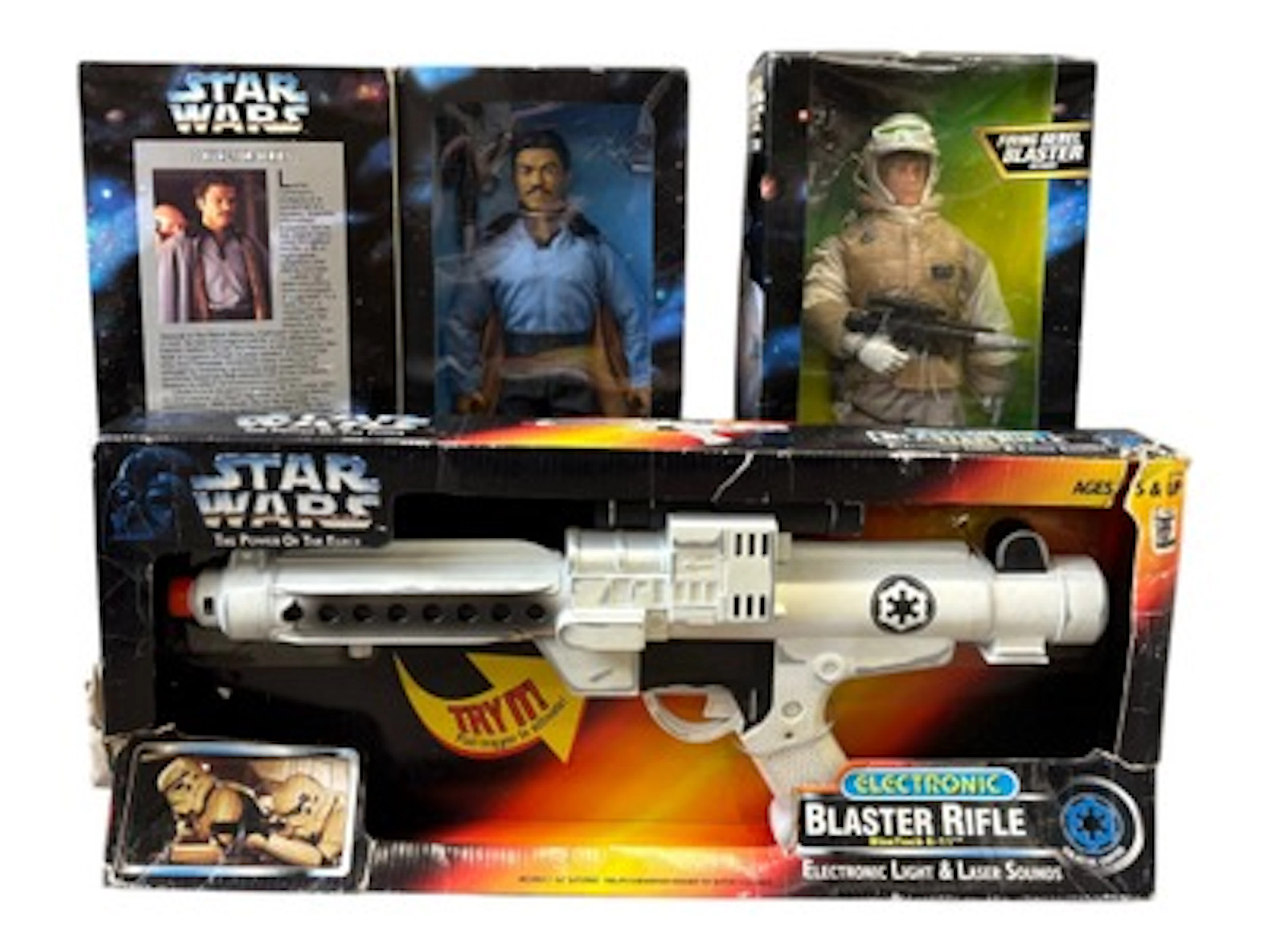 (3) Piece Modern Star Wars Toy Lot