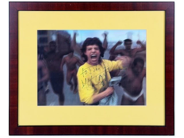 Mick Jagger Signed Photograph - JSA
