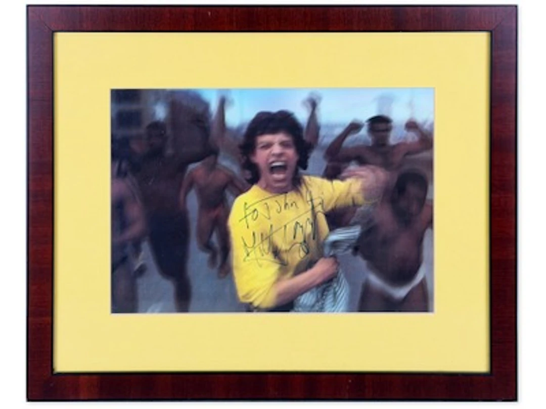 Mick Jagger Signed Photograph - JSA