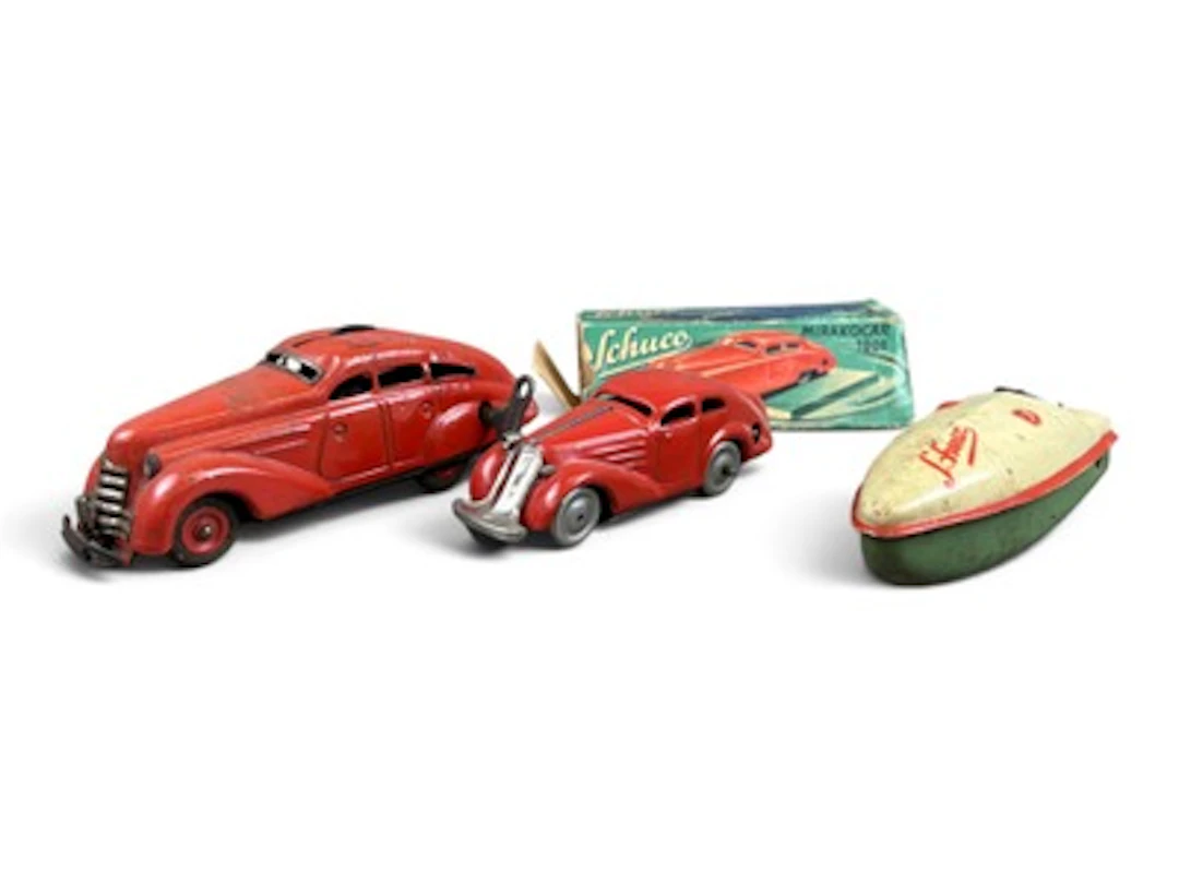 (3) Schuco Wind-Up Toys