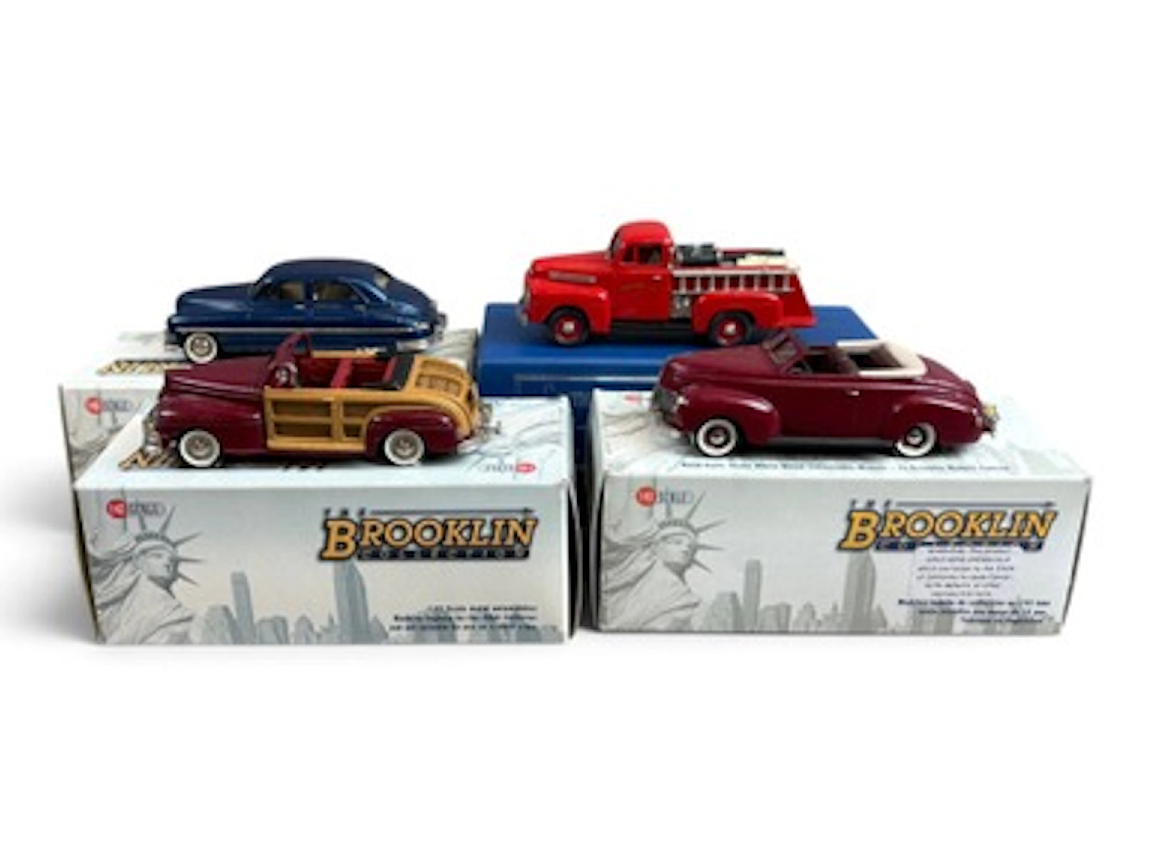 4 Boxed Brooklyn Models