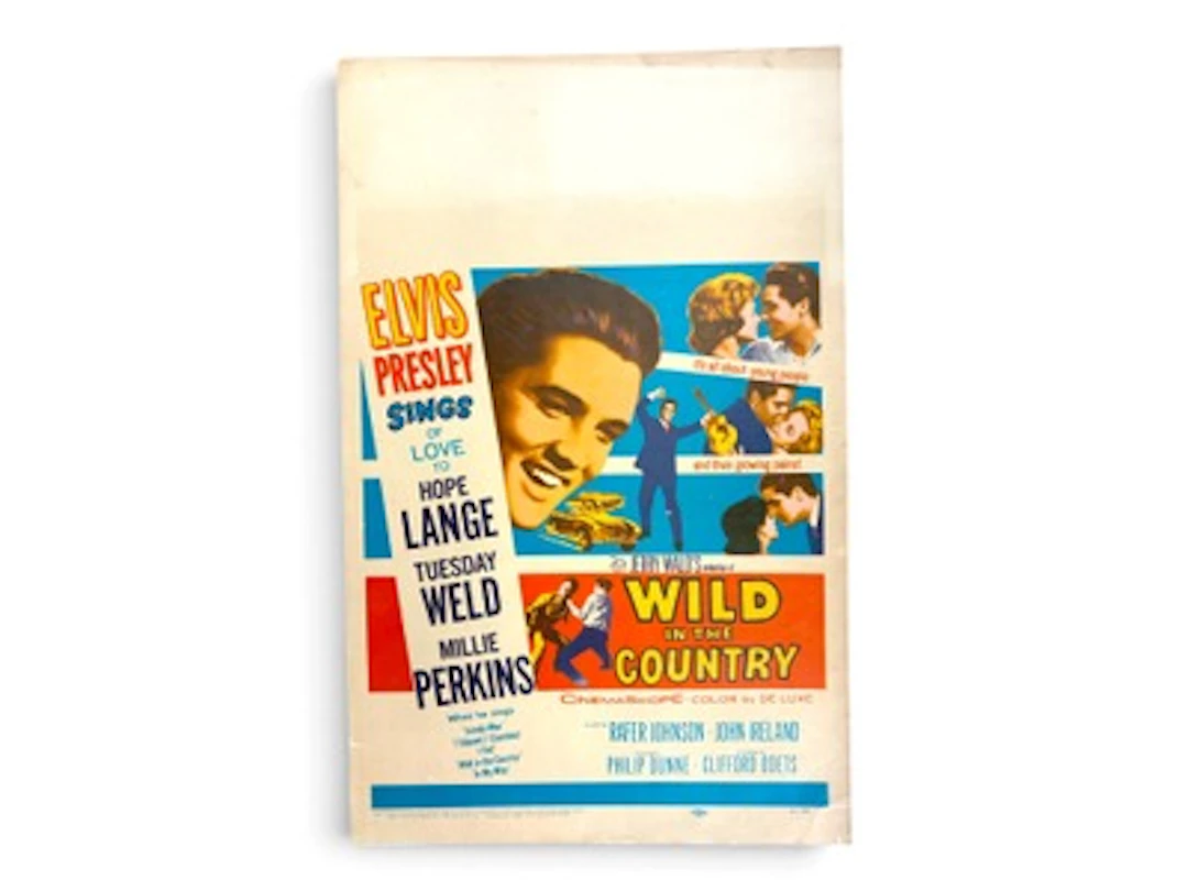 (2) Elvis Presley Movie Window Cards