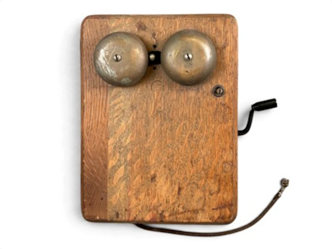 Oak Wall Mount Telephone Bell Box