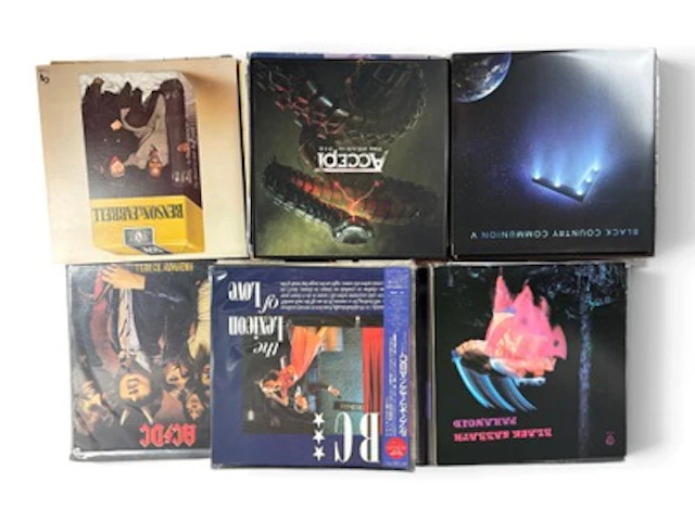 (65) Collectible Rock & Metal LP Records