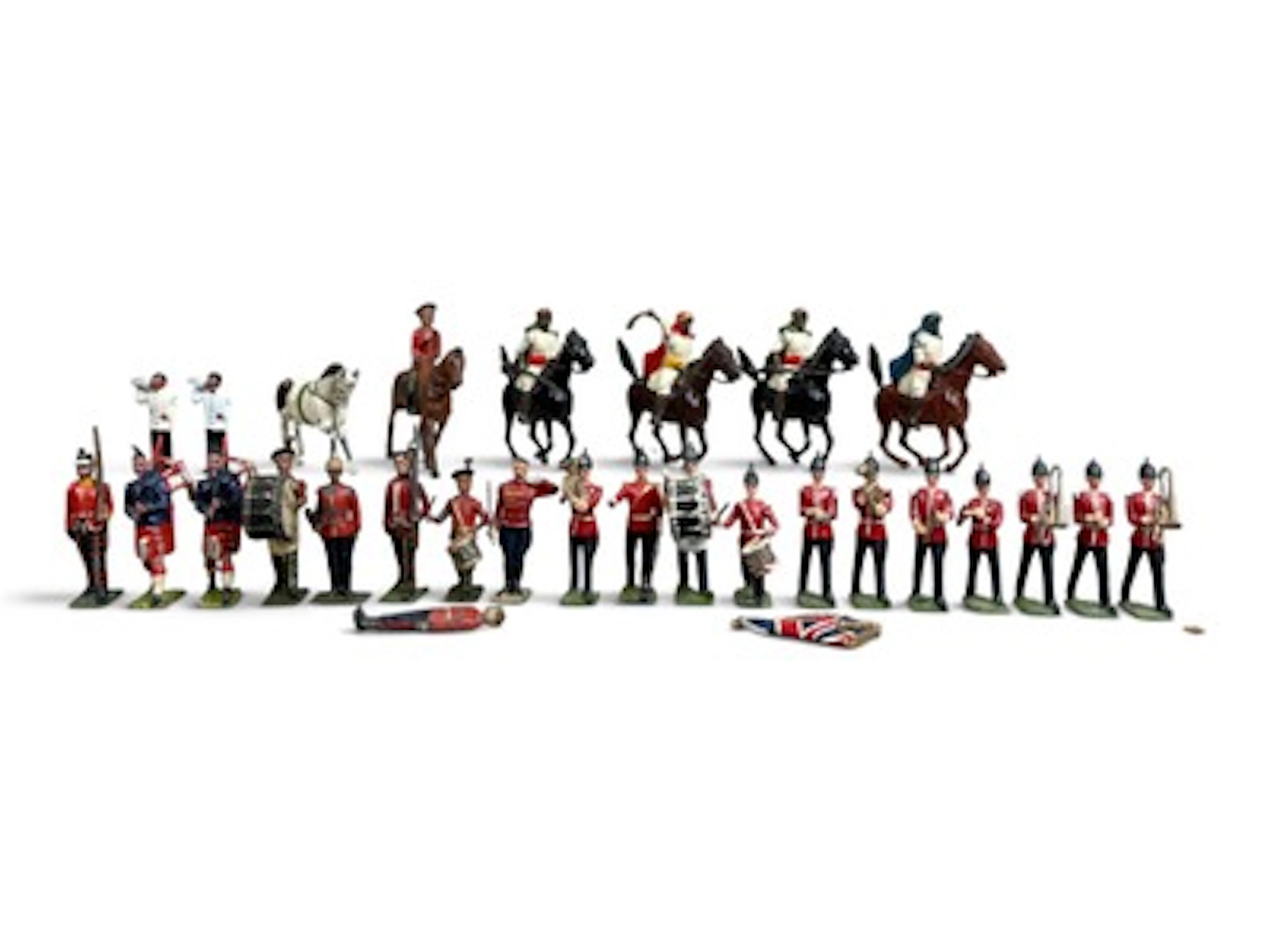 Vintage Britains Soldiers, Plus