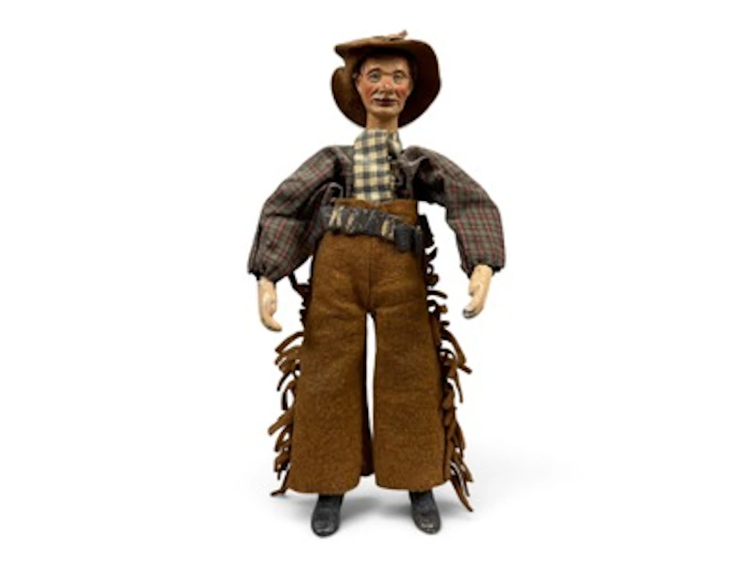 Rare Bucherer Saba Cowboy Doll Figure