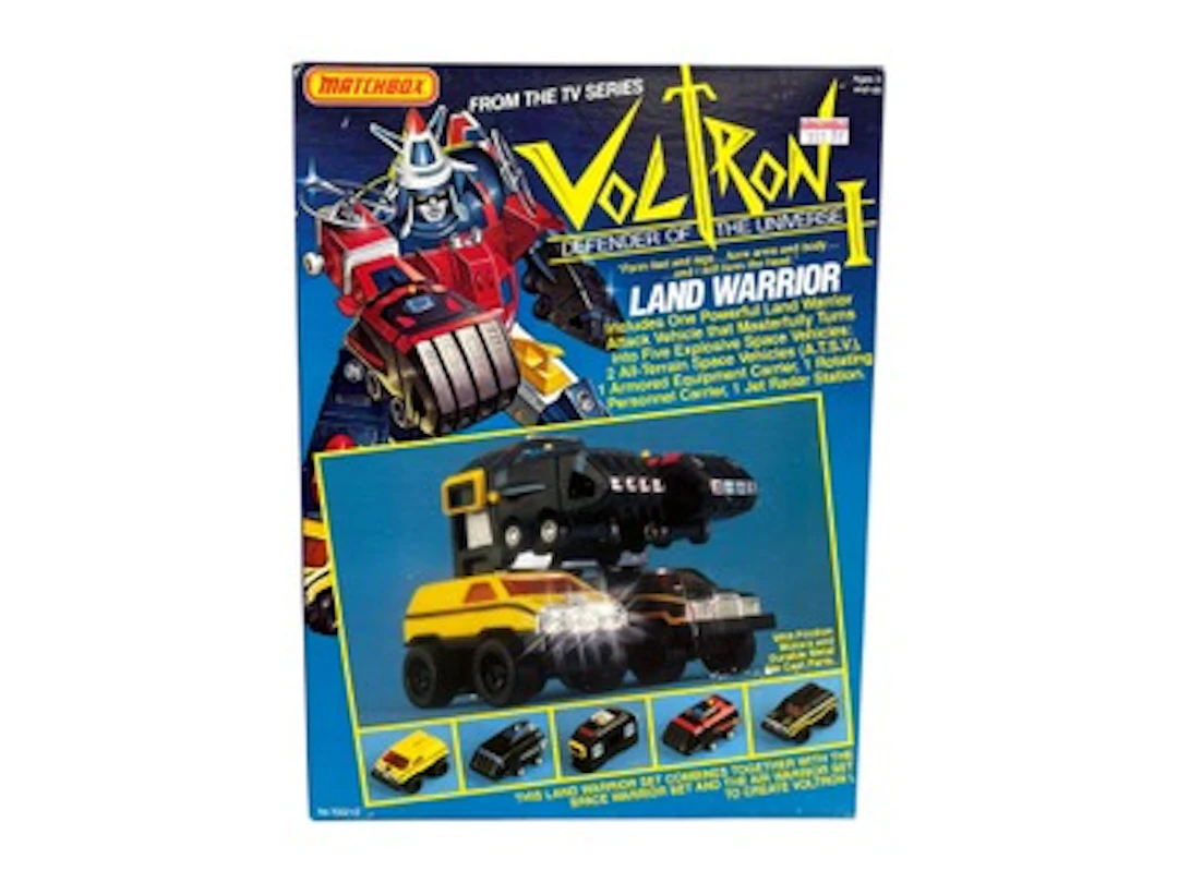 MISB, Matchbox Voltron I Land Warrior Robot Set